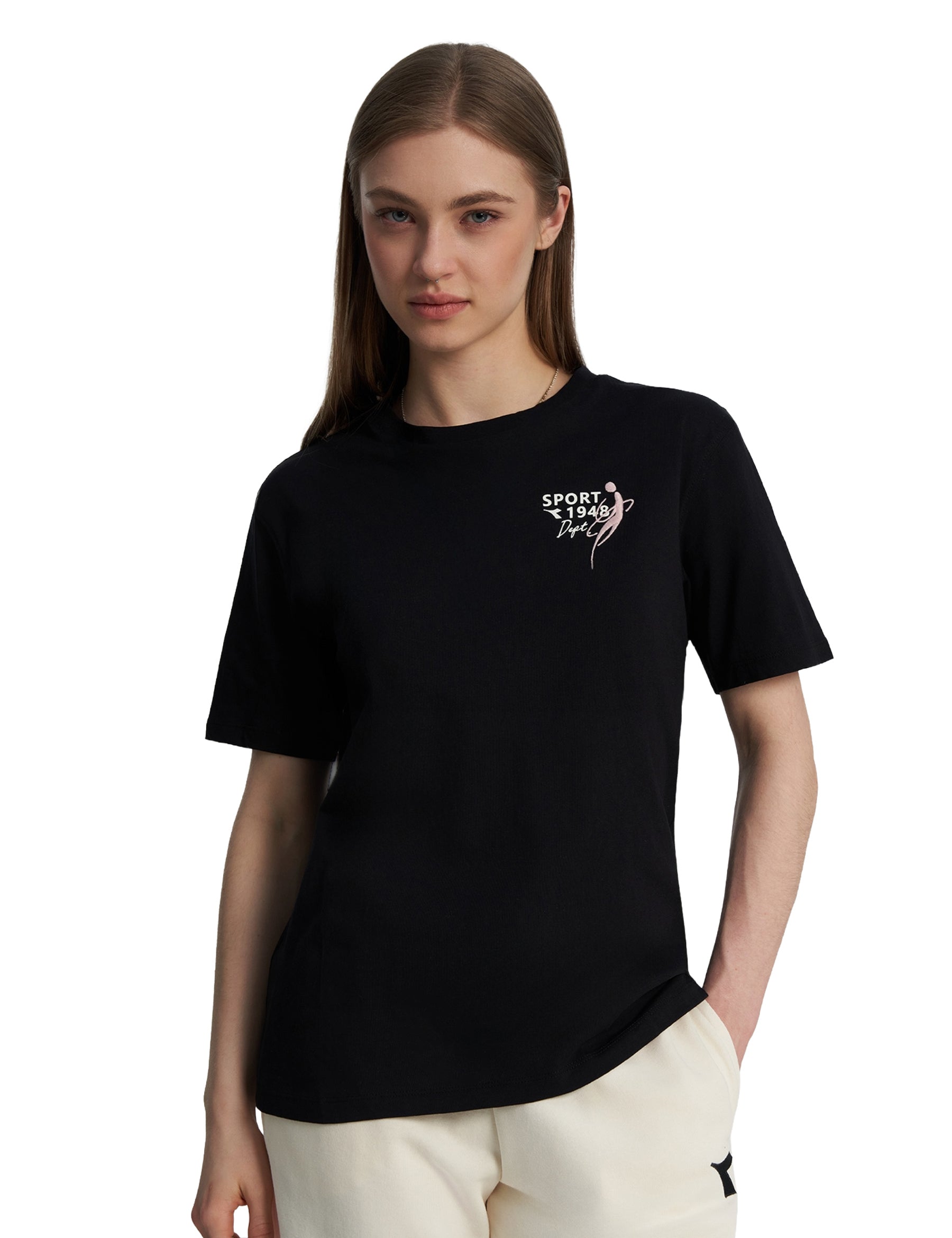 T-shirt Nero Diadora