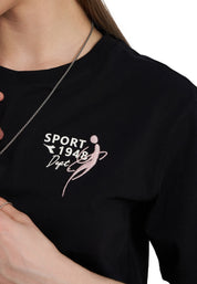 T-shirt Nero Diadora