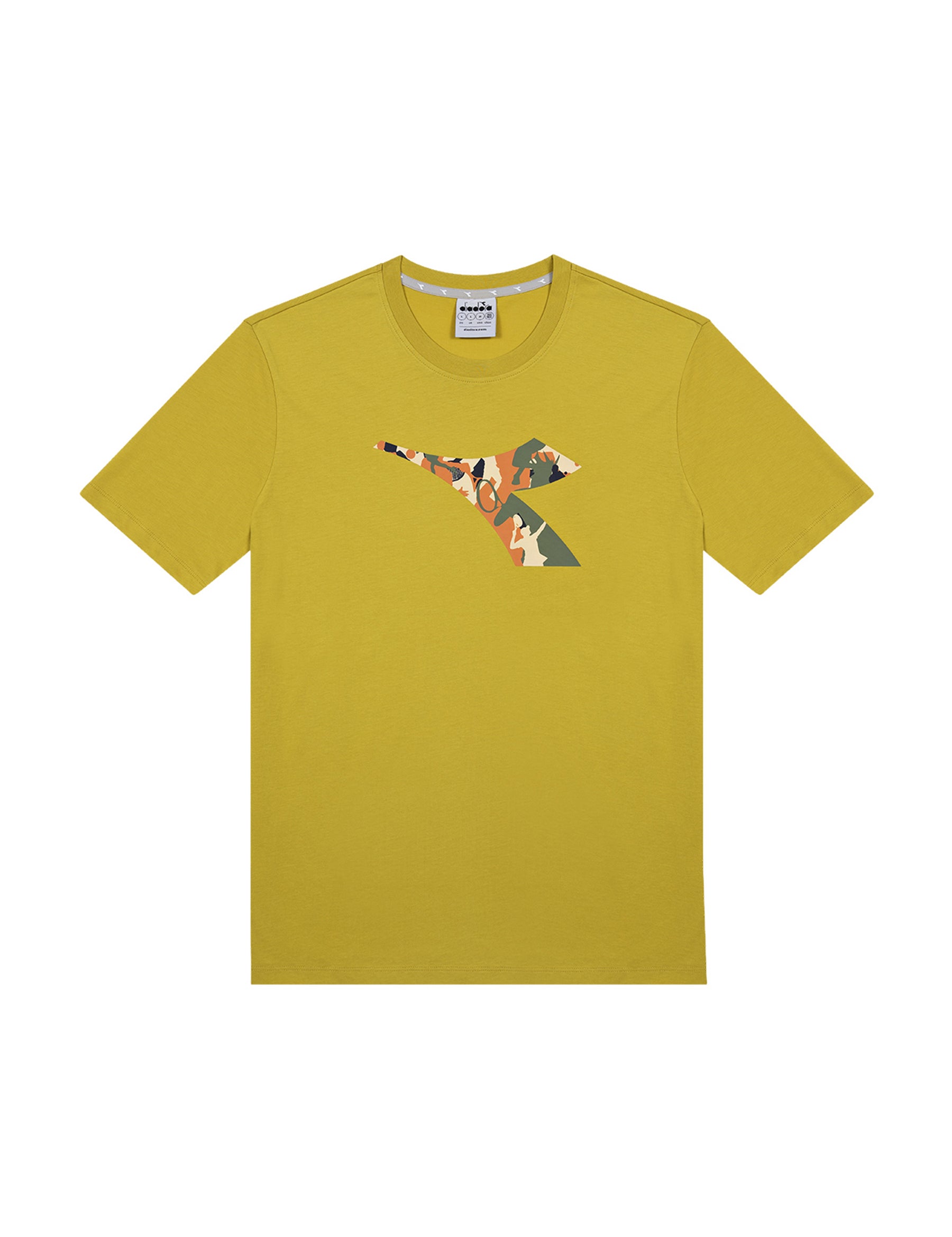 T-shirt Giallo Diadora