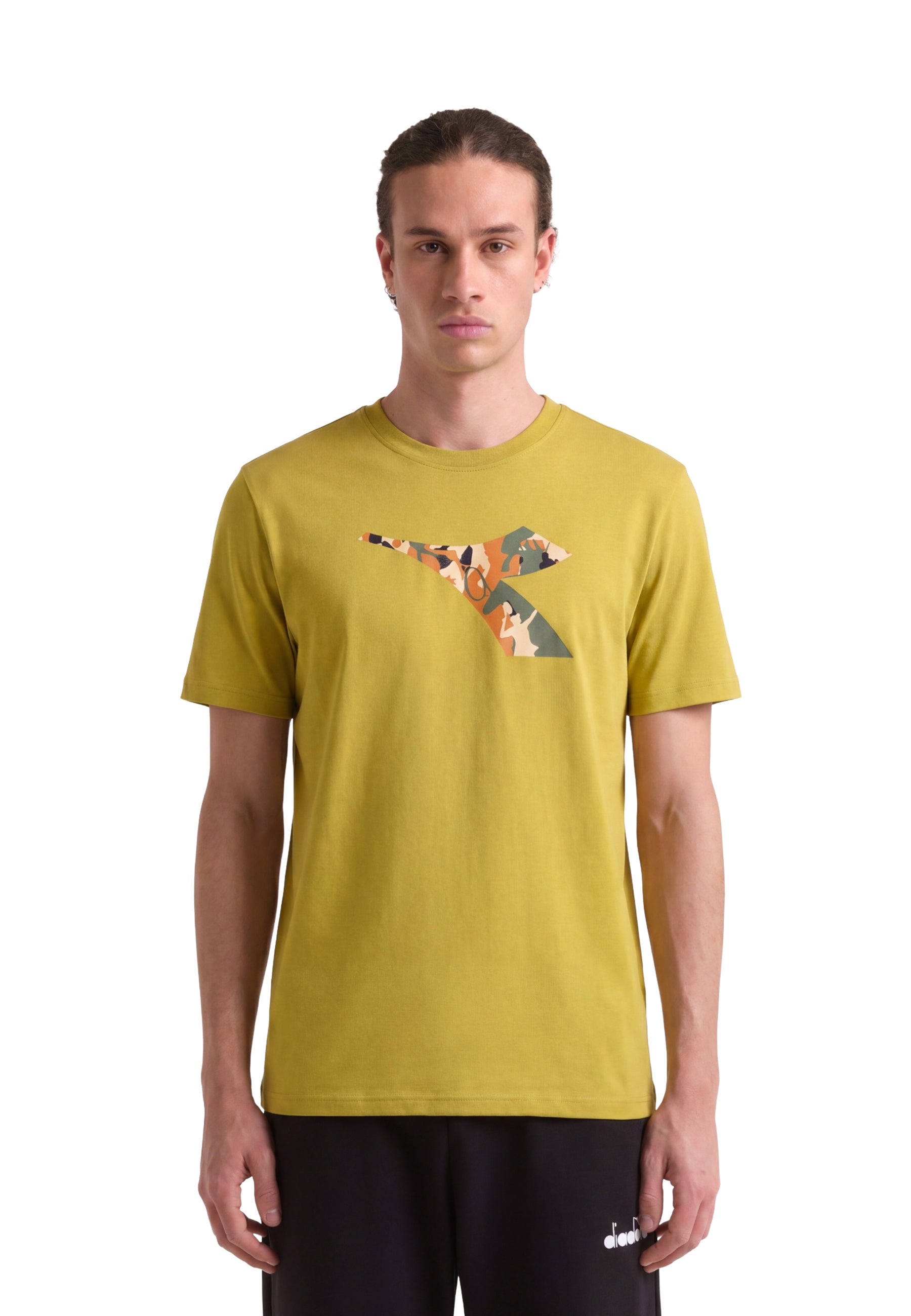 T-shirt Giallo Diadora