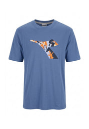 T-shirt Blu Diadora