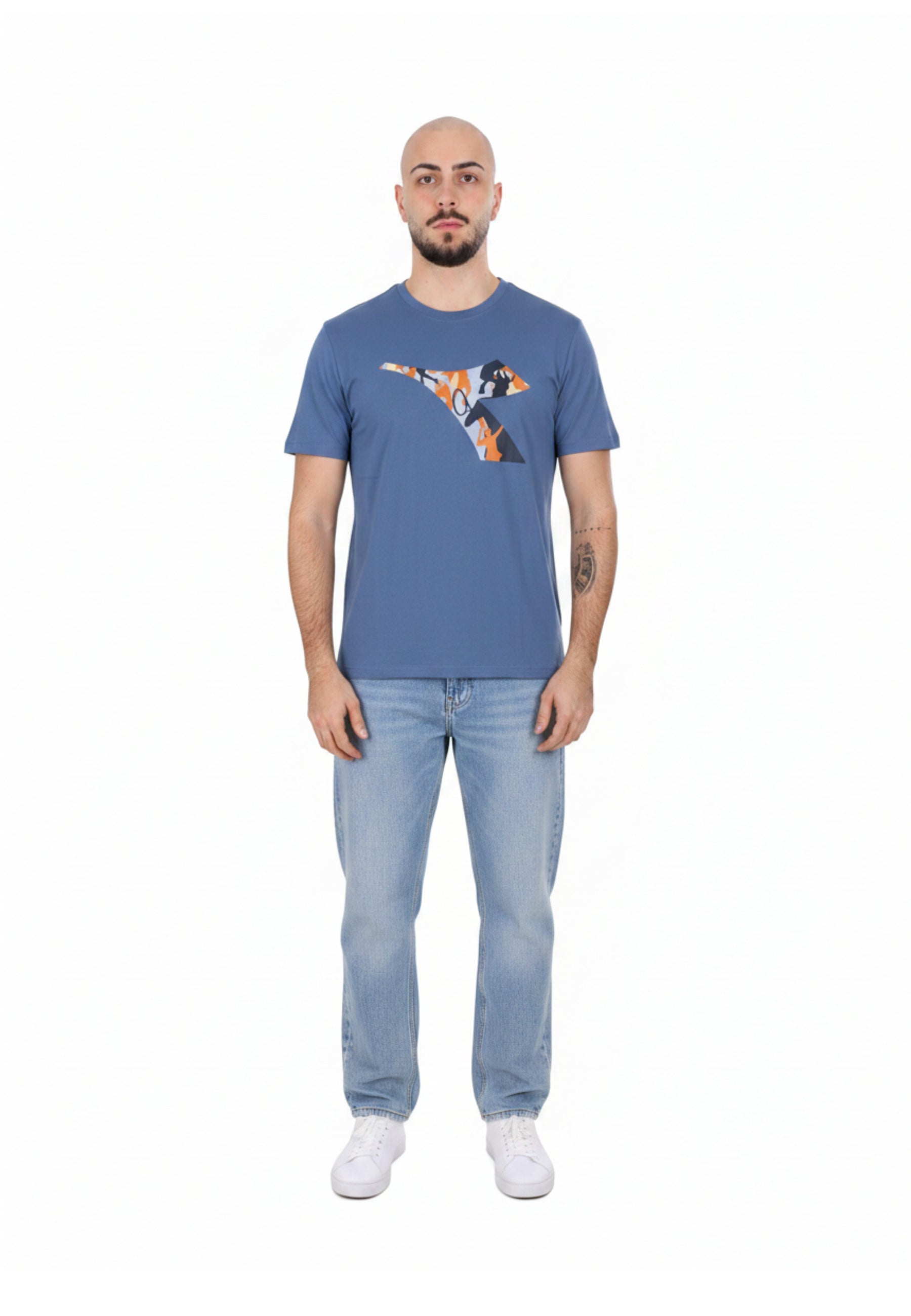 T-shirt Blu Diadora