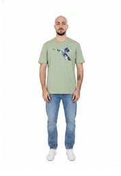 T-shirt Verde Diadora