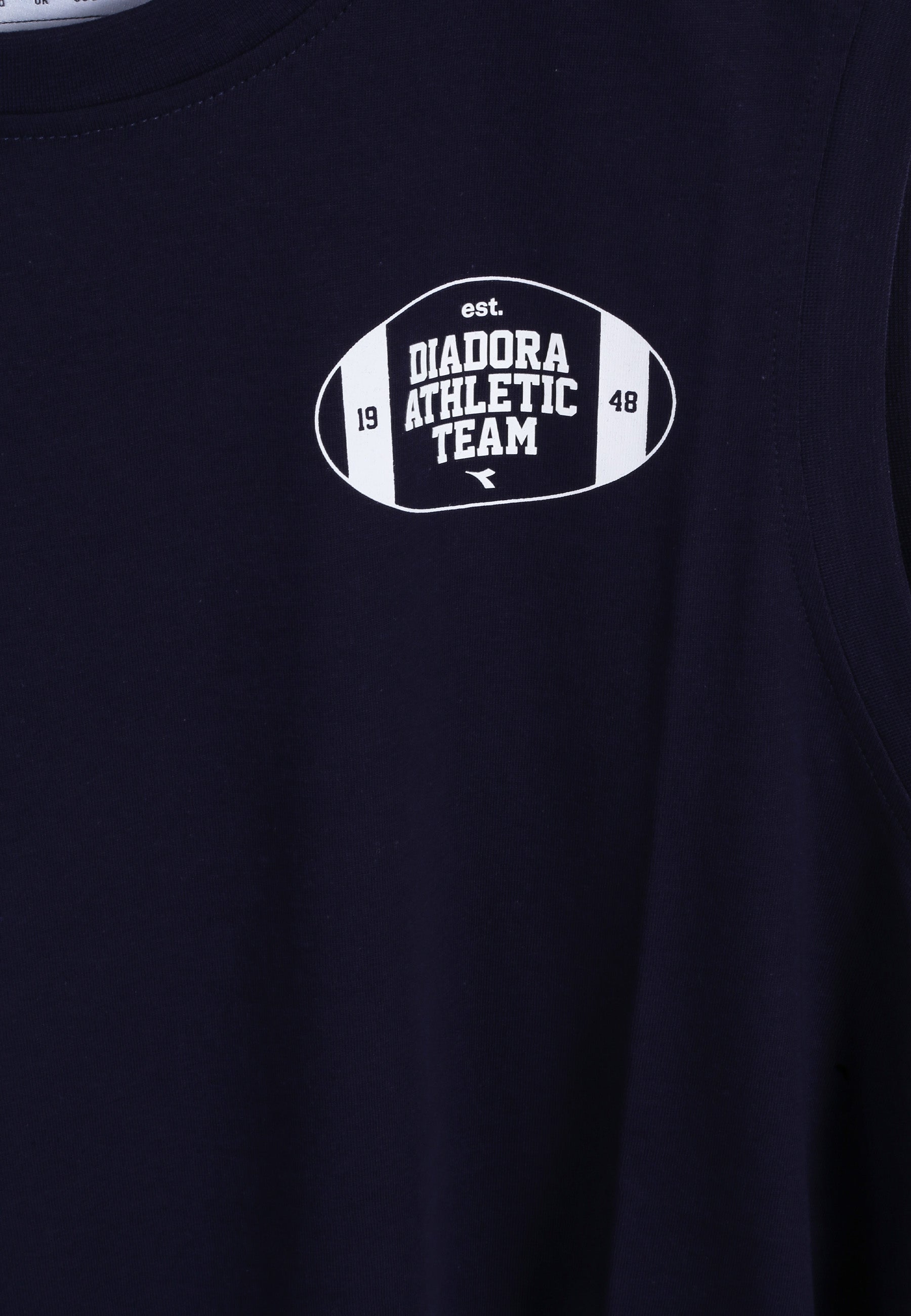 Top e canotte Blu Diadora