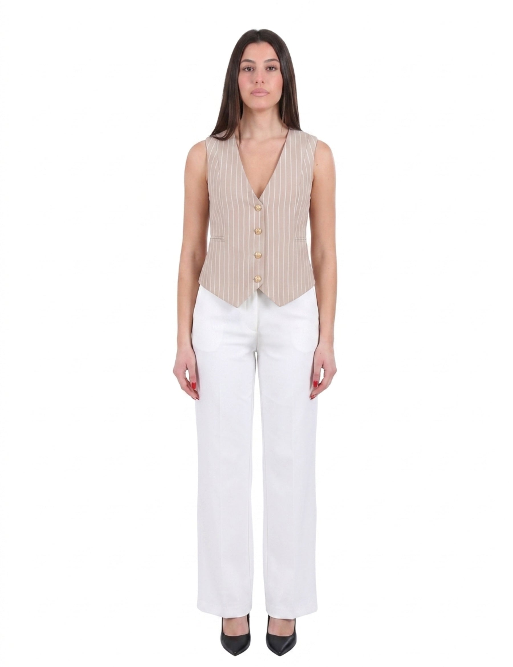 Gilet Beige Yes-zee