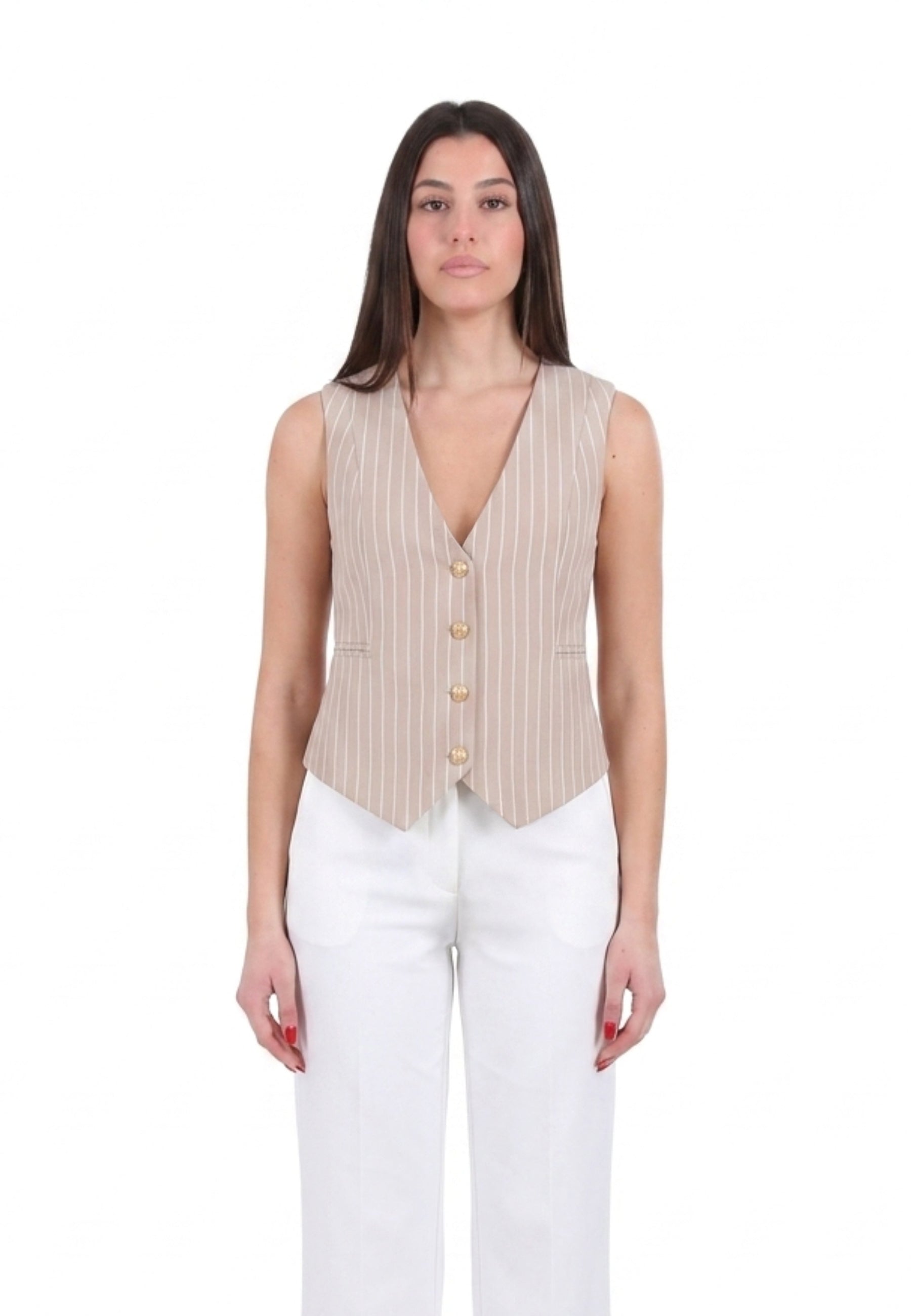 Gilet Beige Yes-zee