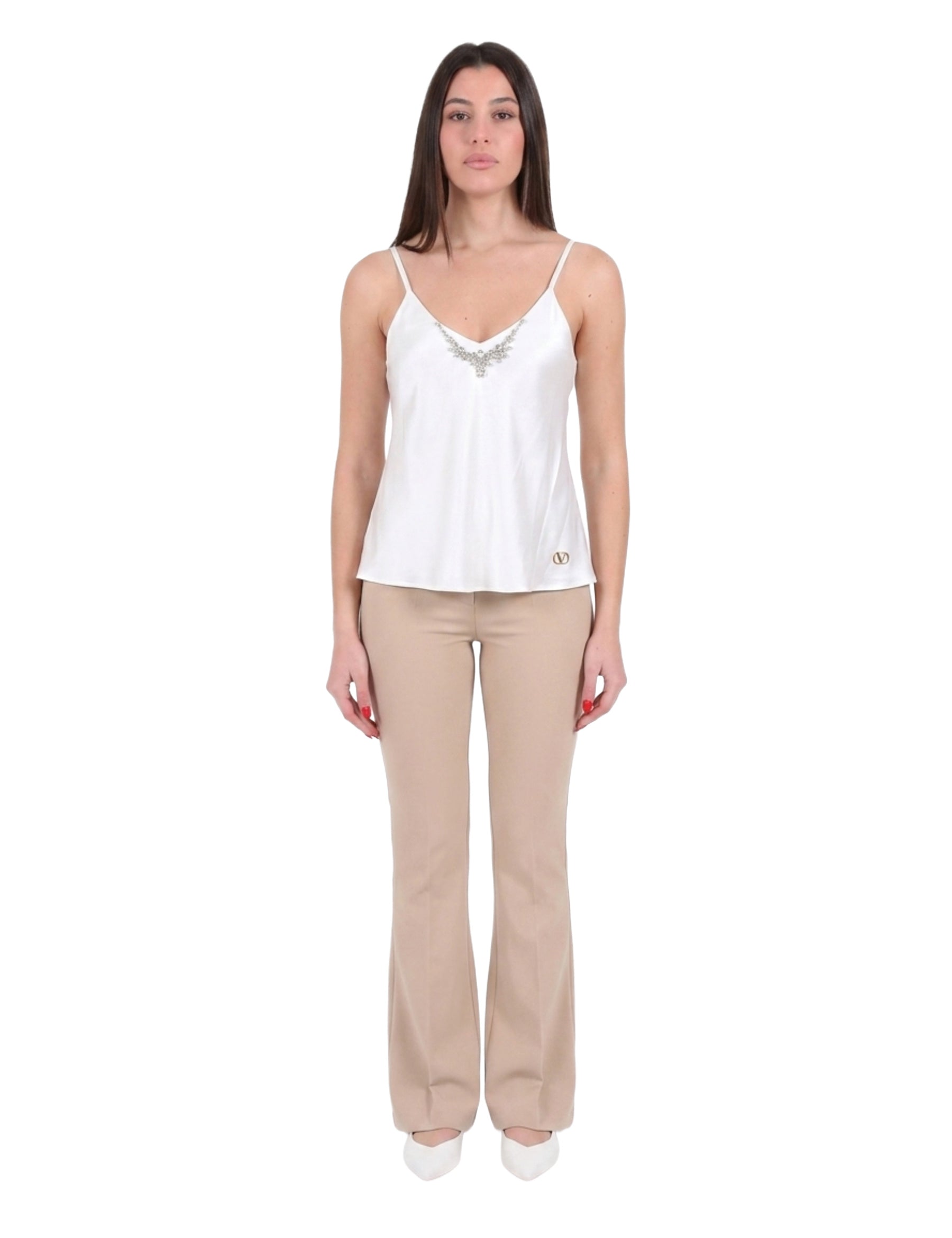 Top e canotte Bianco Yes-zee