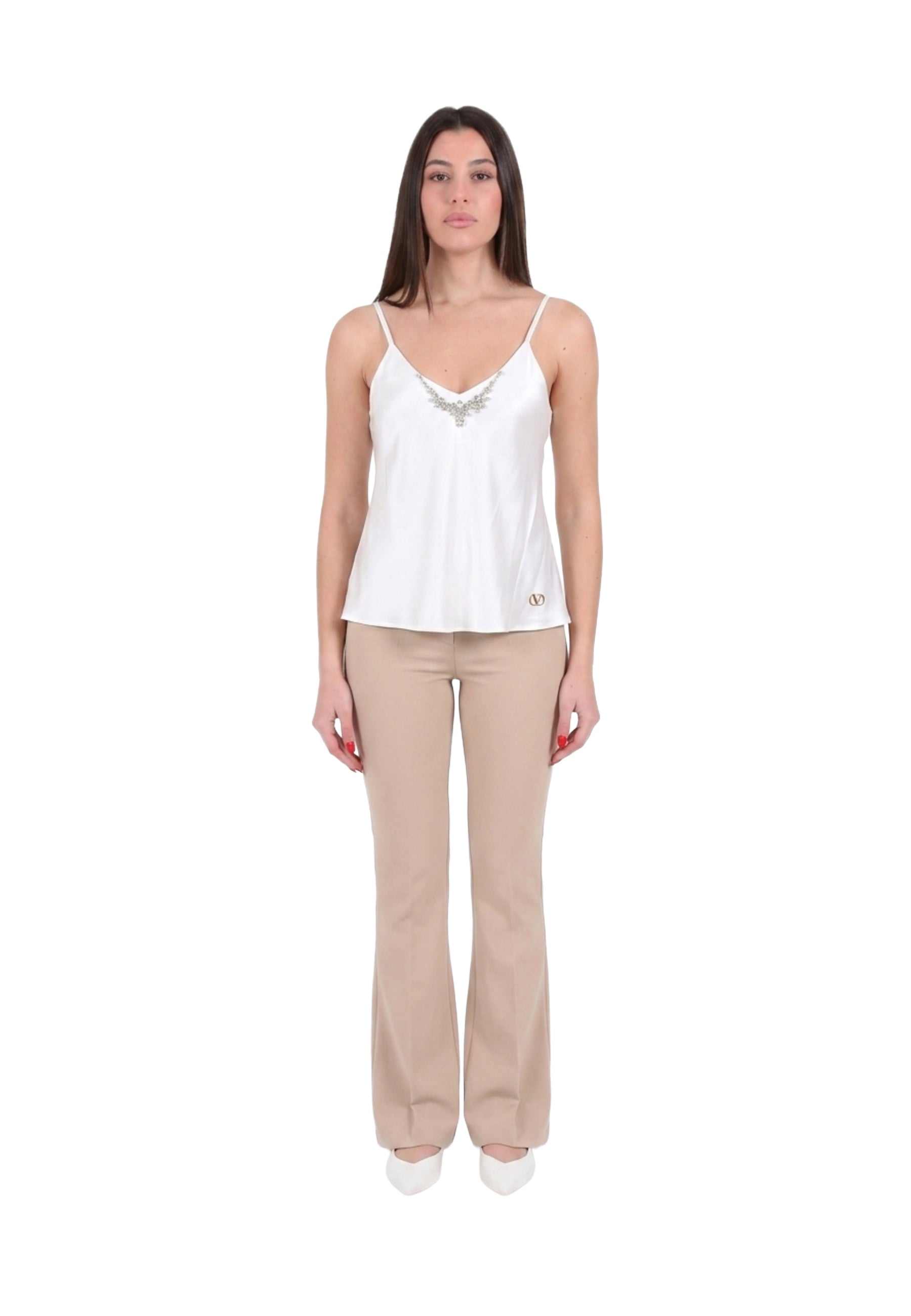 Top e canotte Bianco Yes-zee