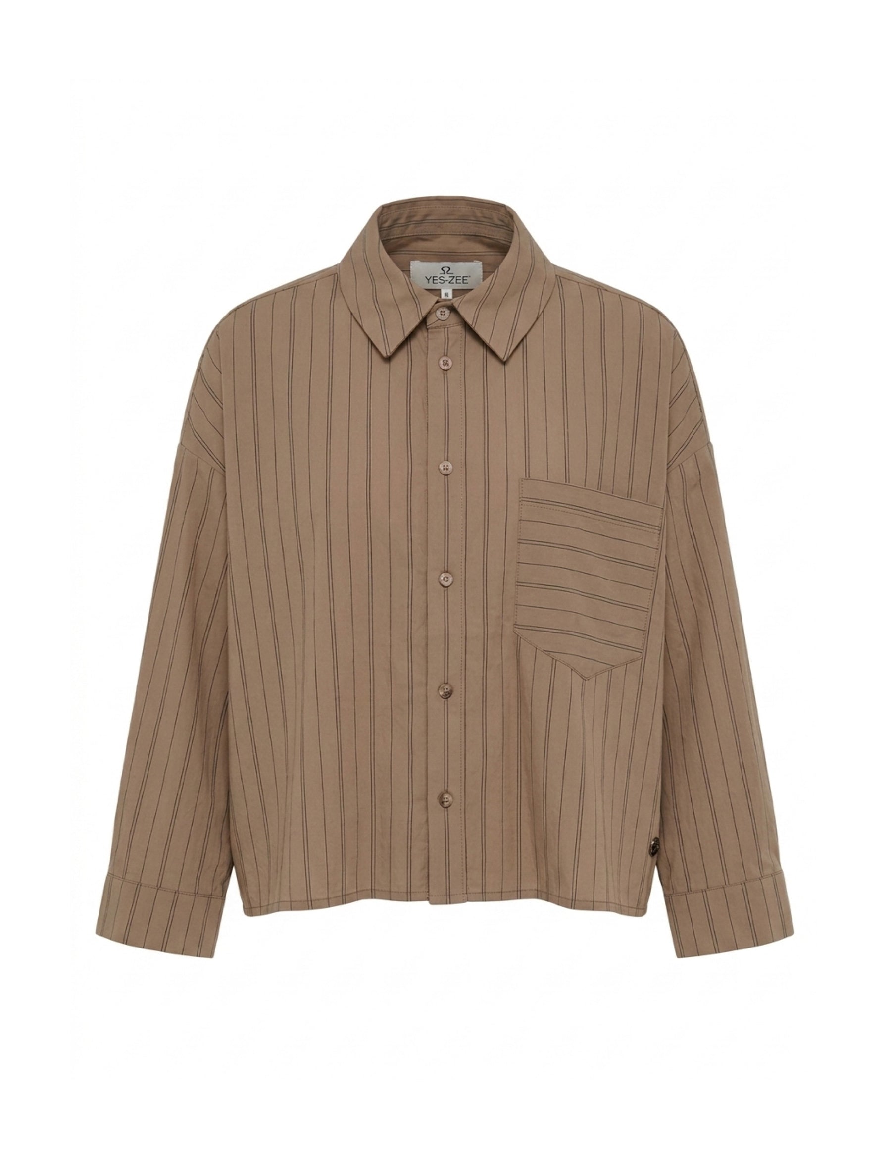 Camicie Marrone Yes-zee