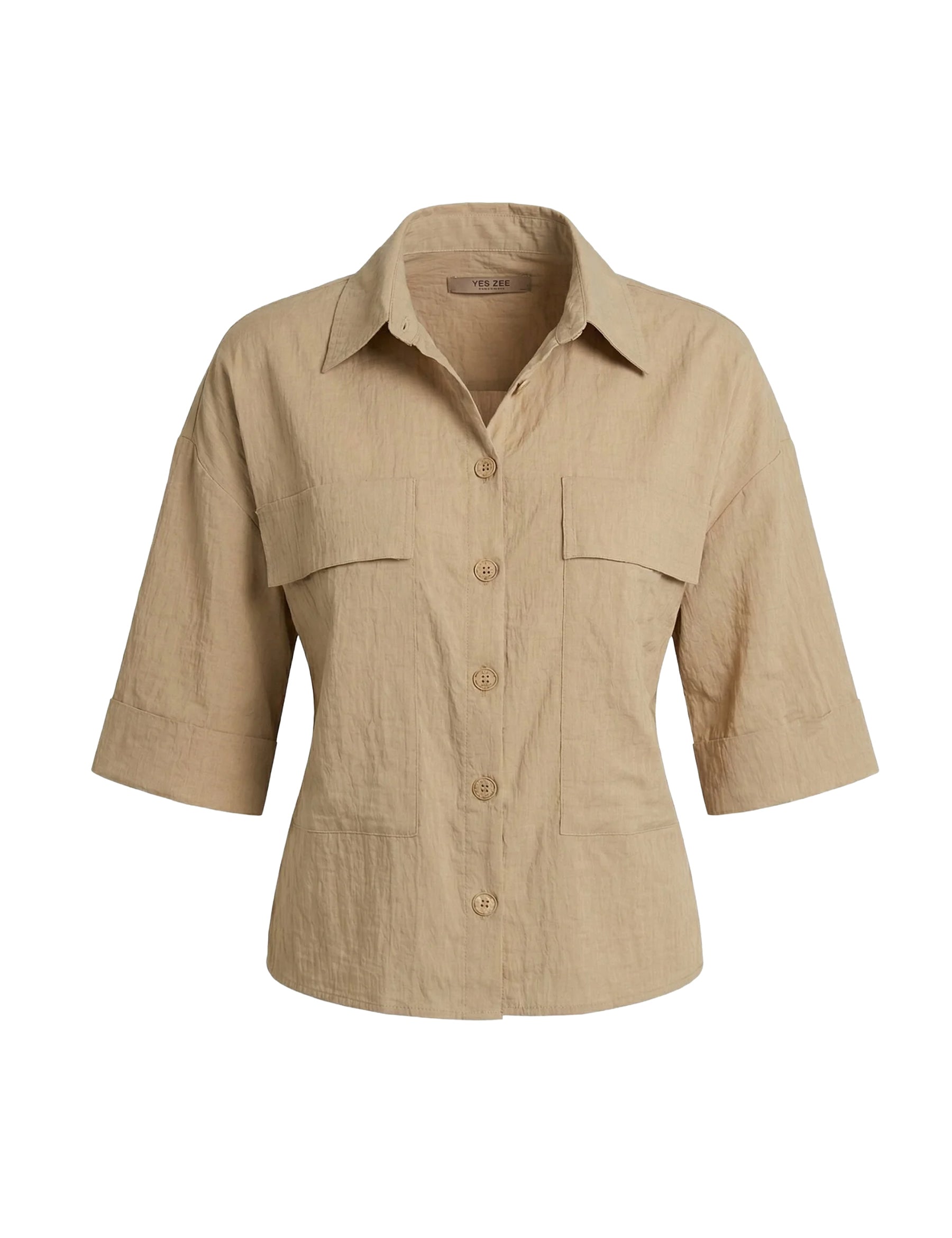 Camicie Beige Yes-zee