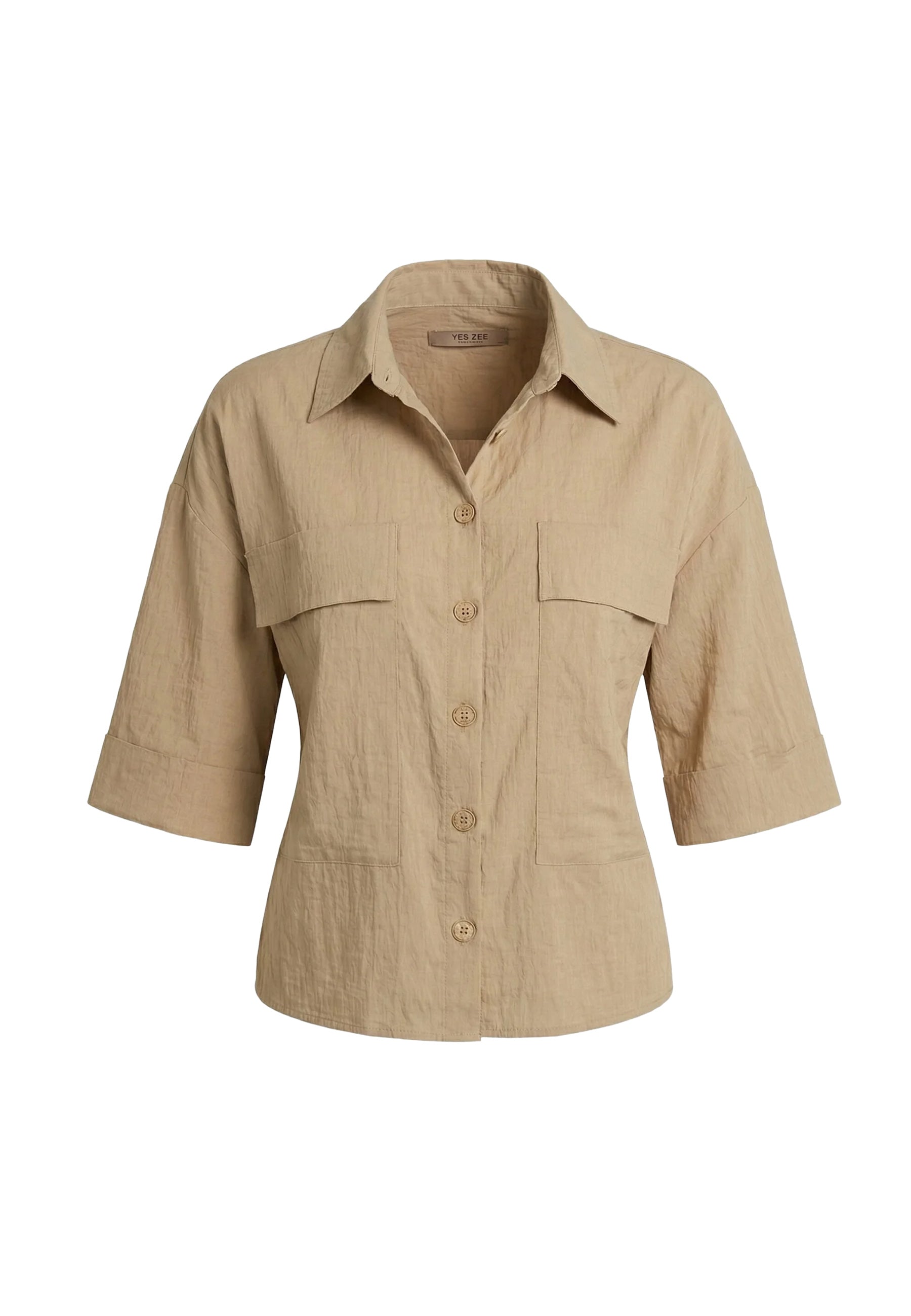 Camicie Beige Yes-zee