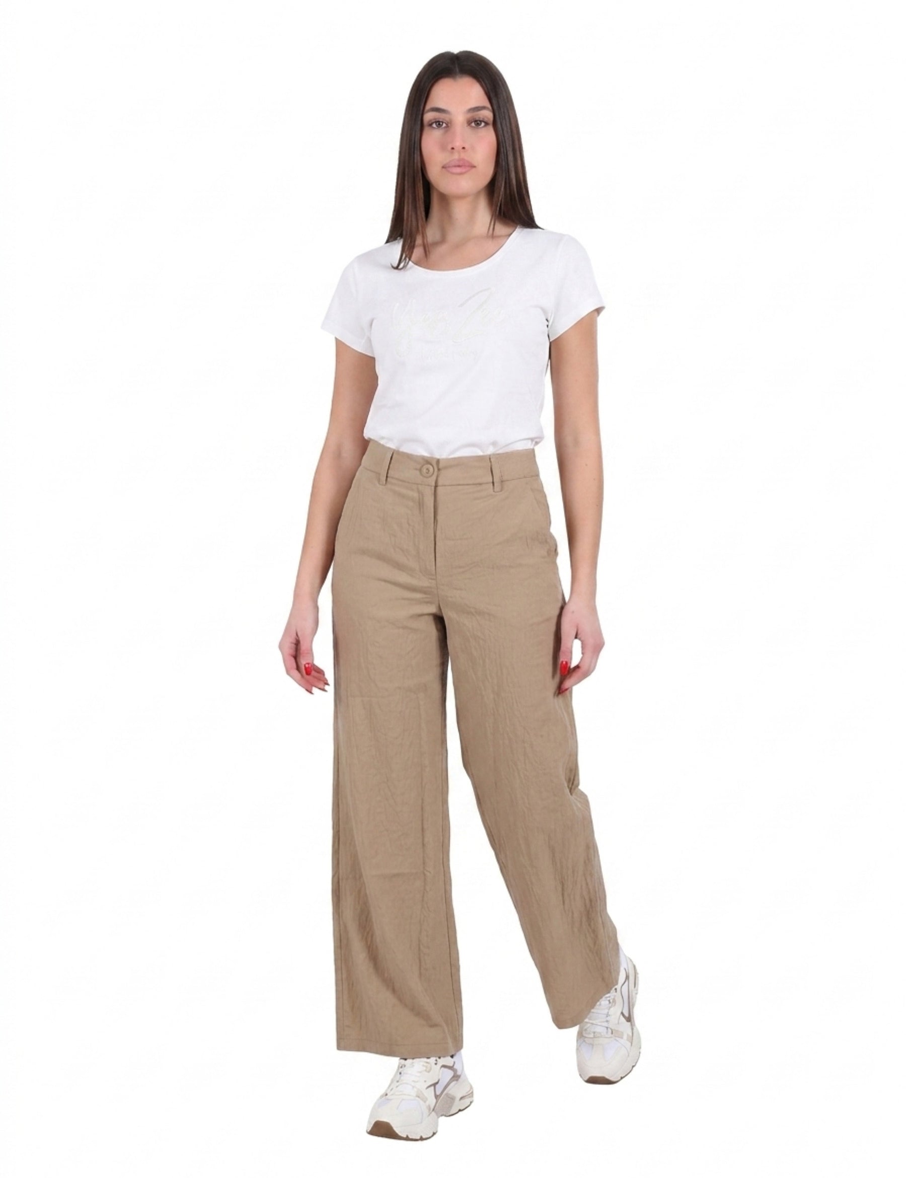 Pantaloni Marrone Yes-zee