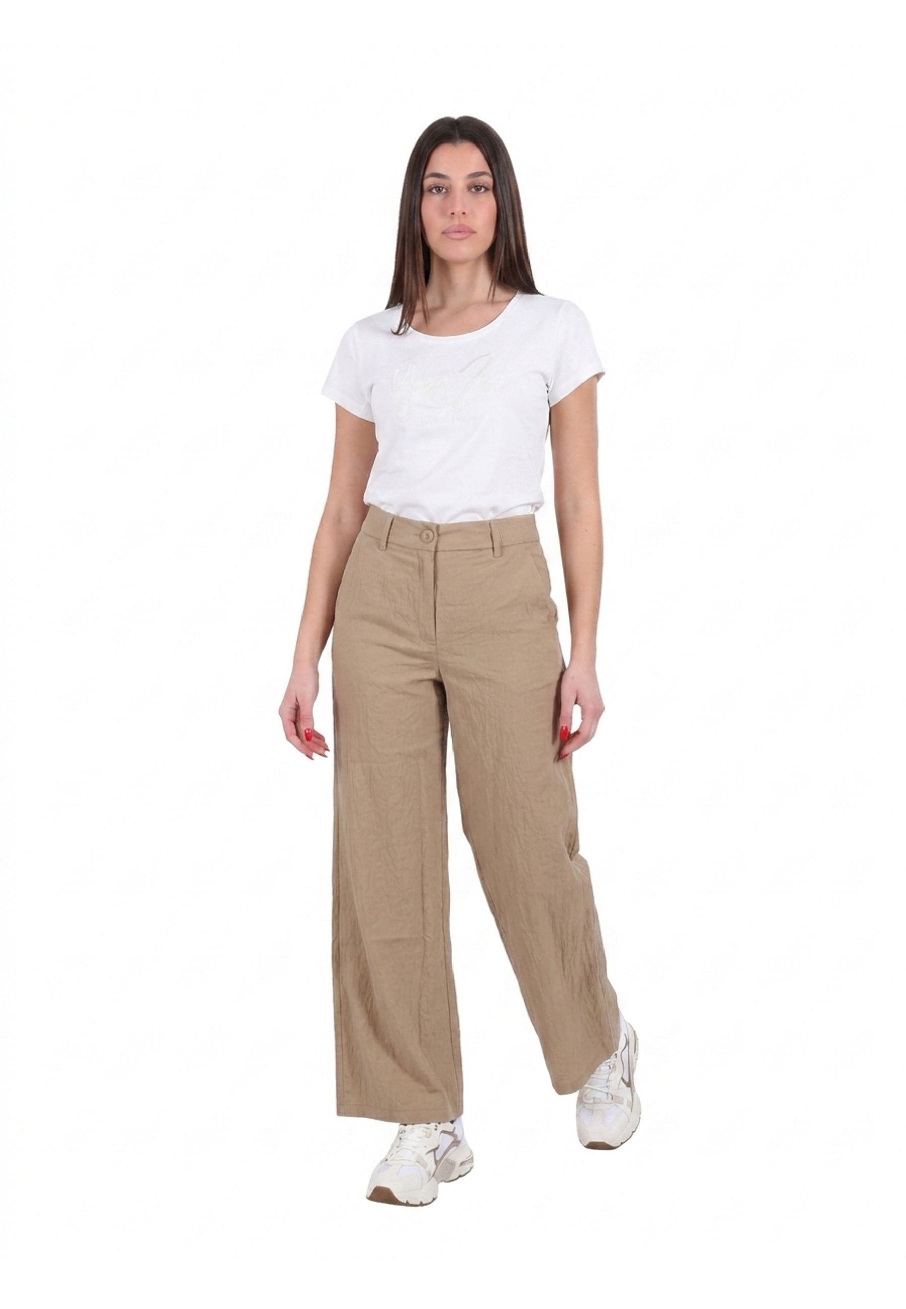 Pantaloni Marrone Yes-zee
