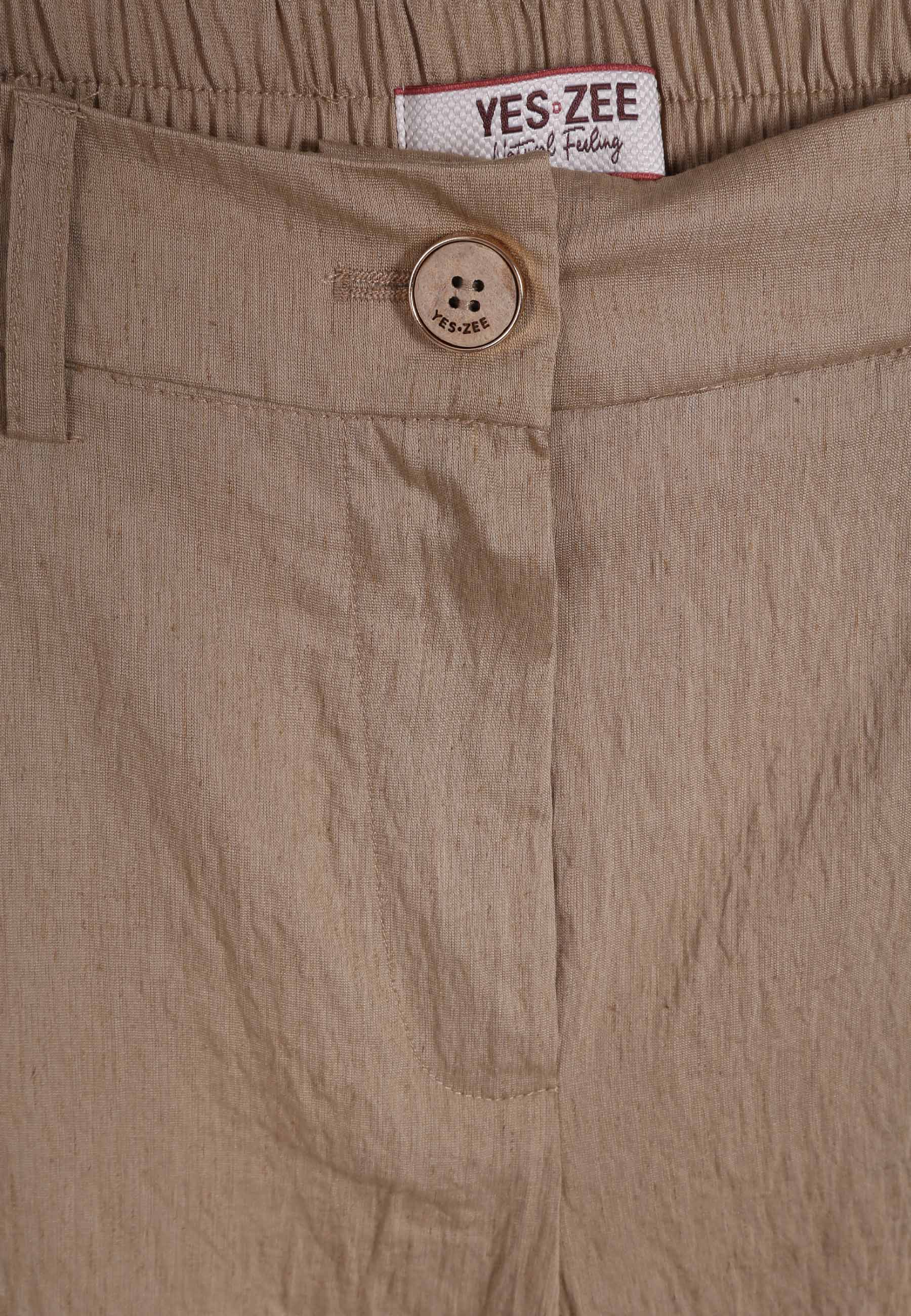 Pantaloni Marrone Yes-zee