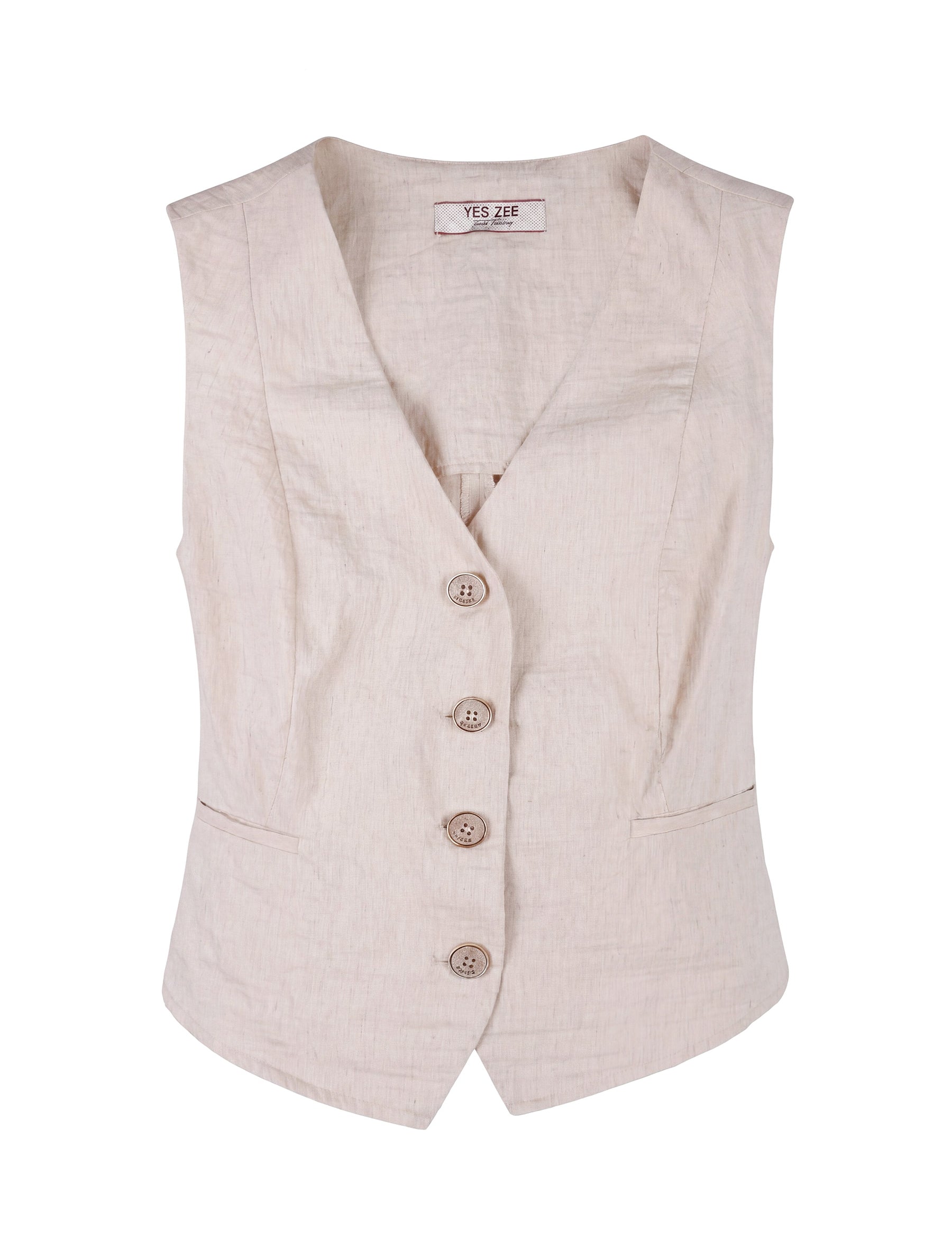 Gilet Beige Yes-zee