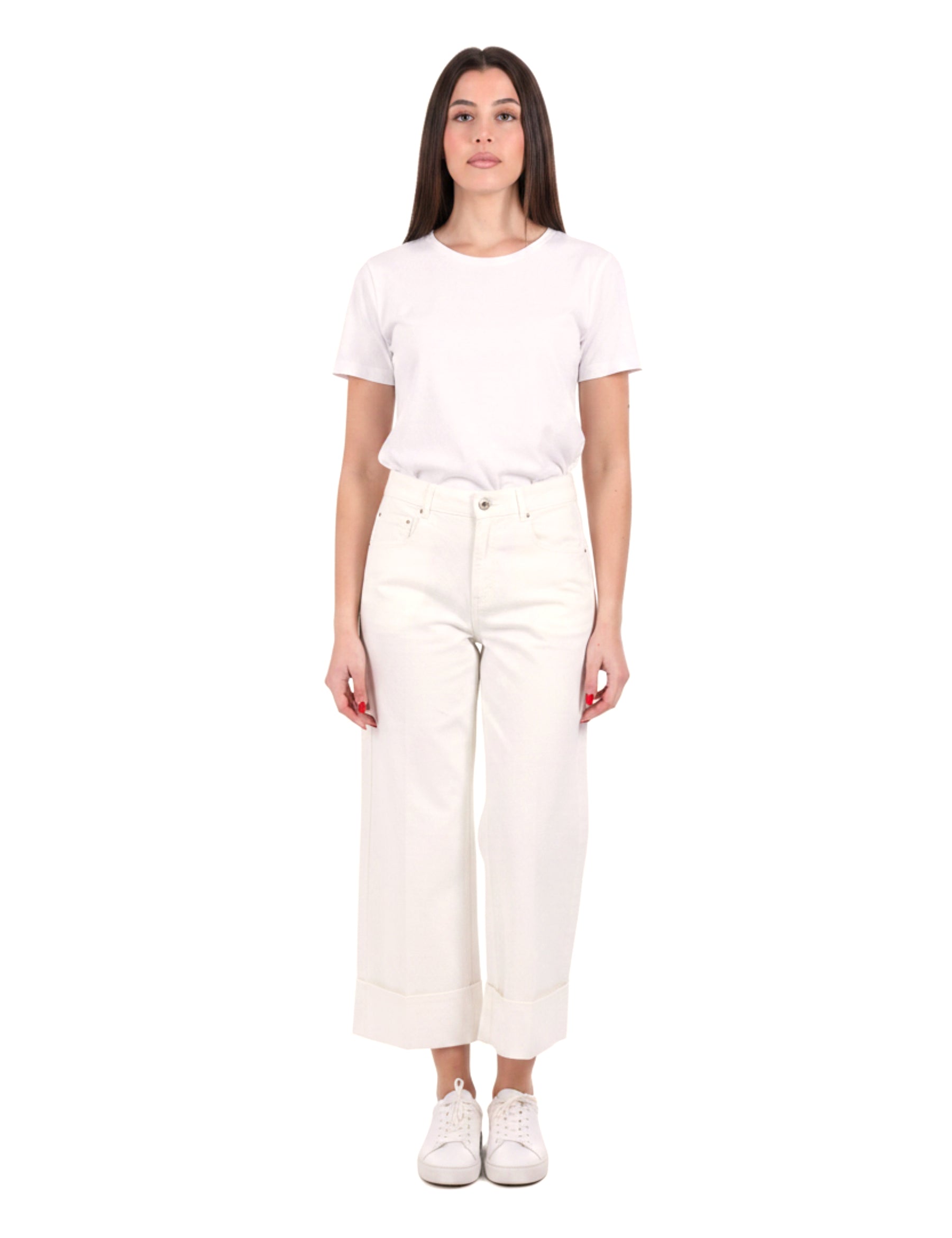 Pantaloni Avorio Yes-zee