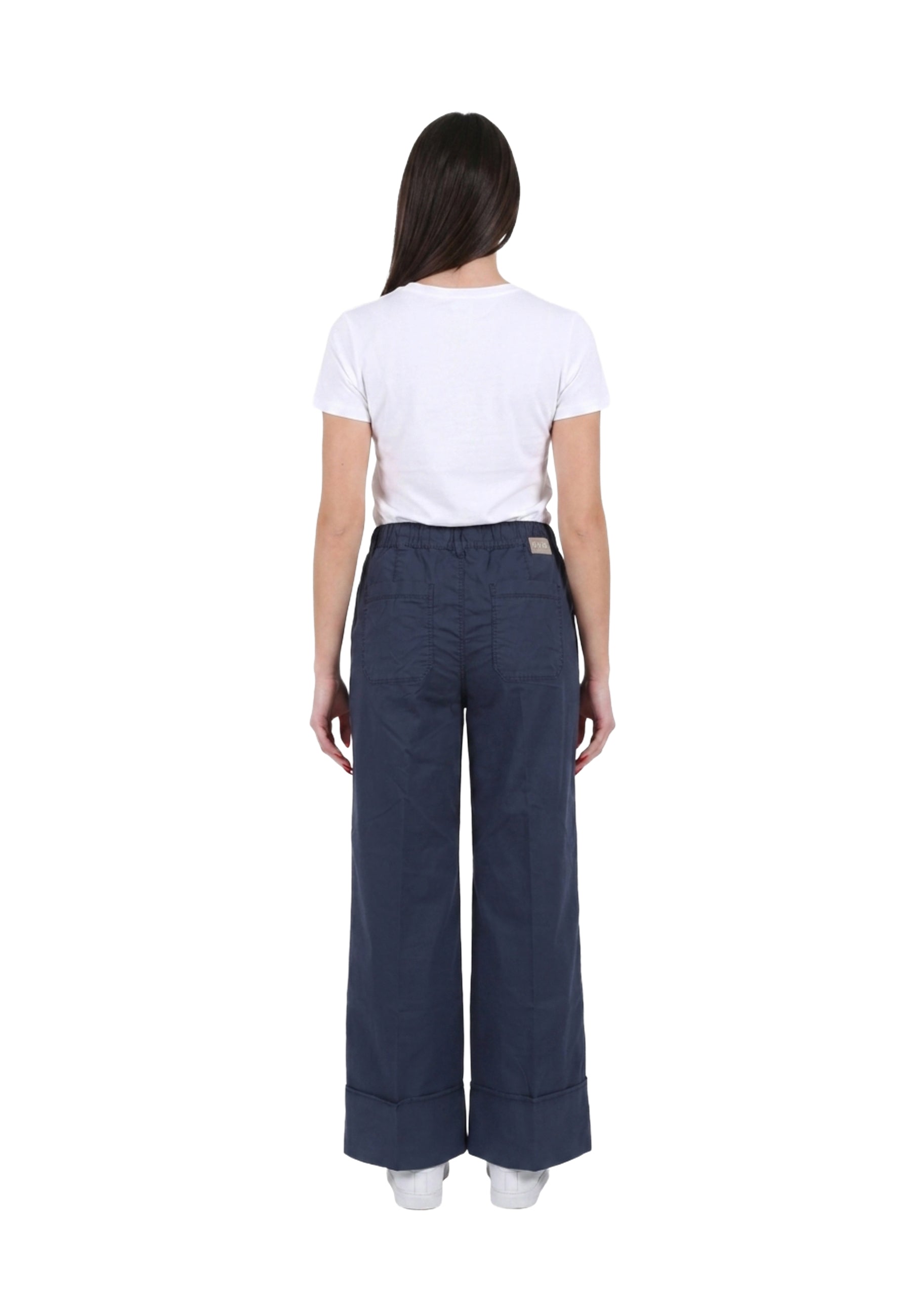 Pantaloni Blu Yes-zee