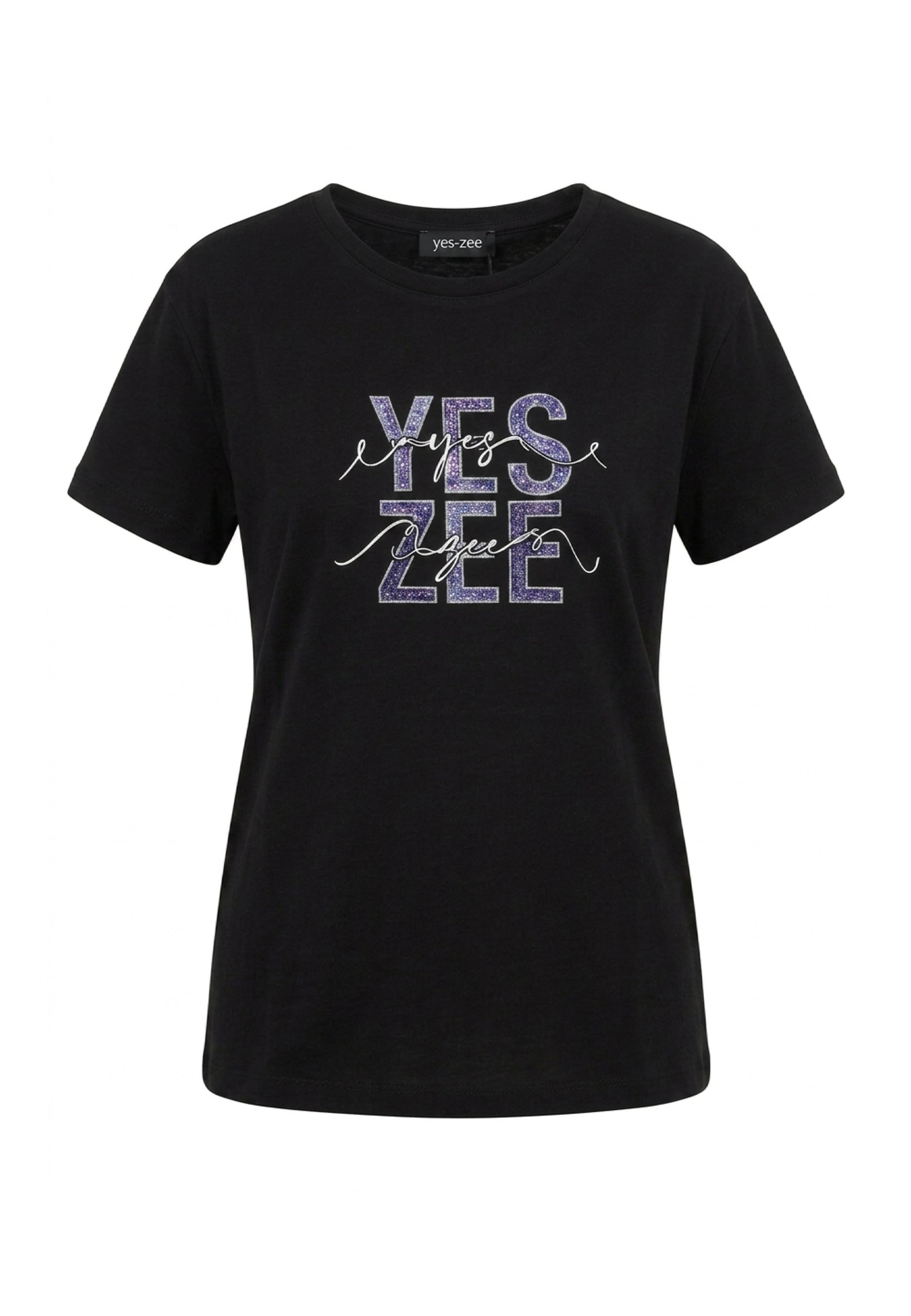 T-shirt Nero Yes-zee