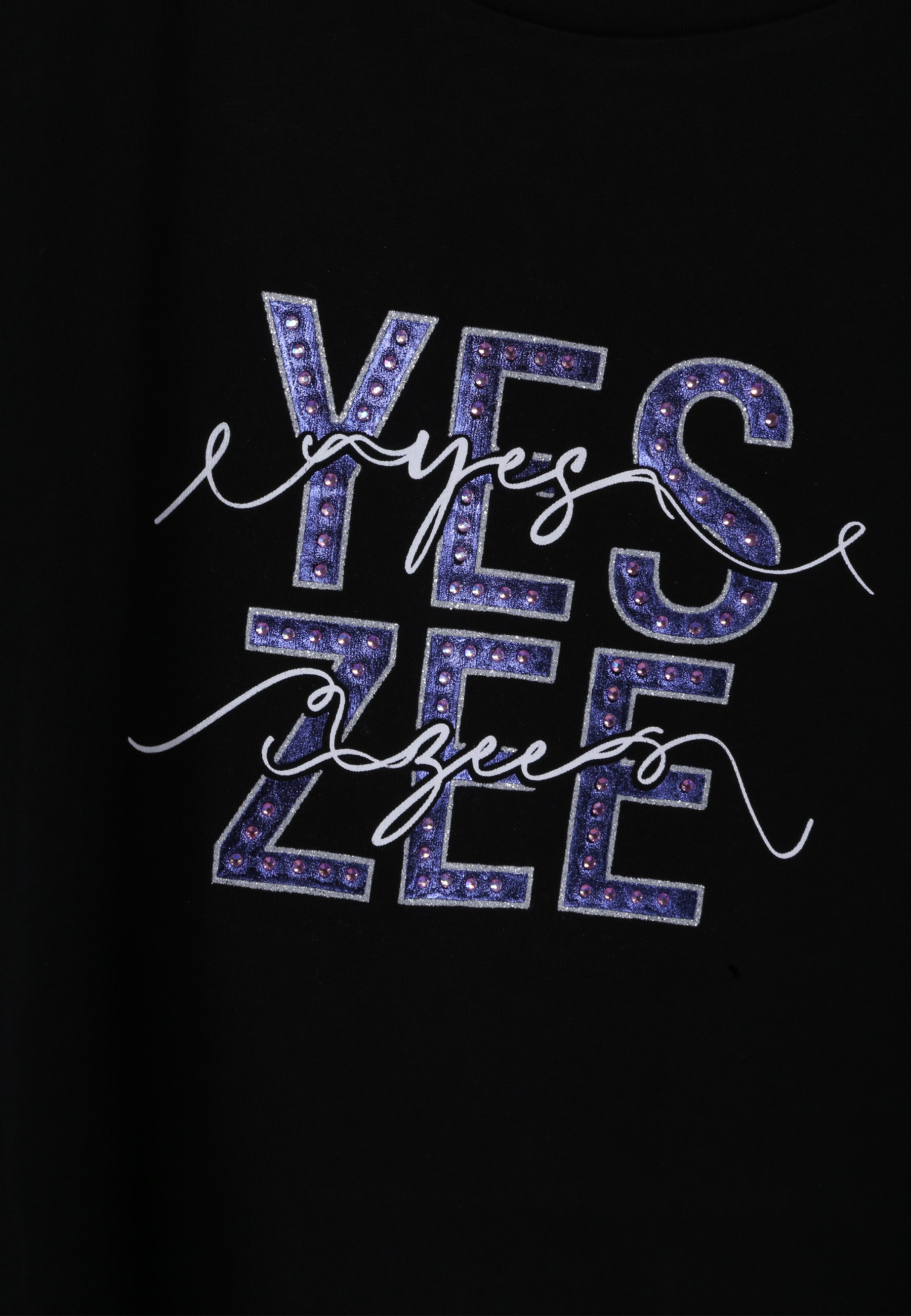 T-shirt Nero Yes-zee