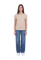 T-shirt Beige Yes-zee