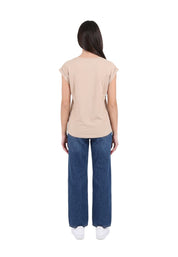 T-shirt Beige Yes-zee