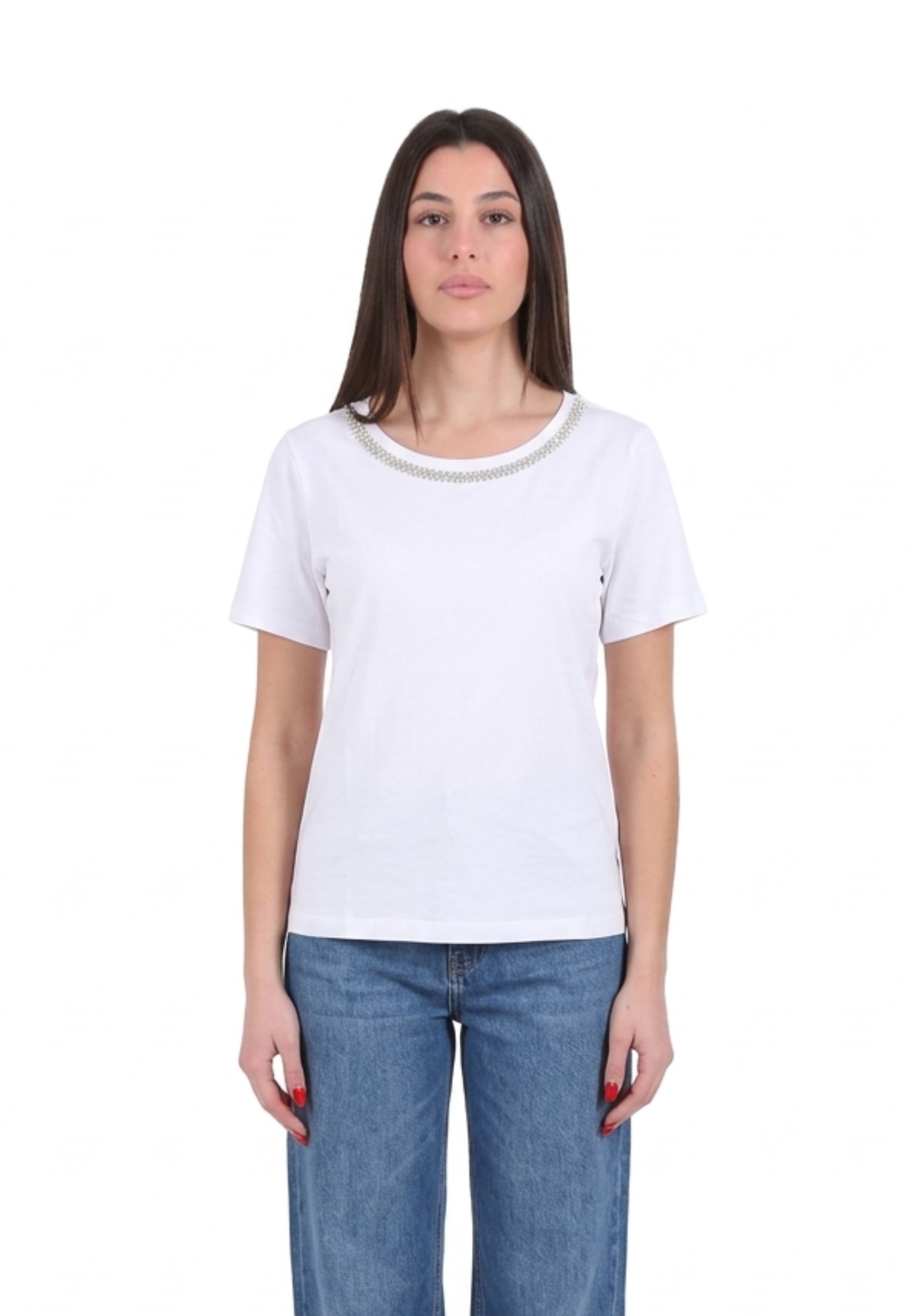 T-shirt Bianco Yes-zee