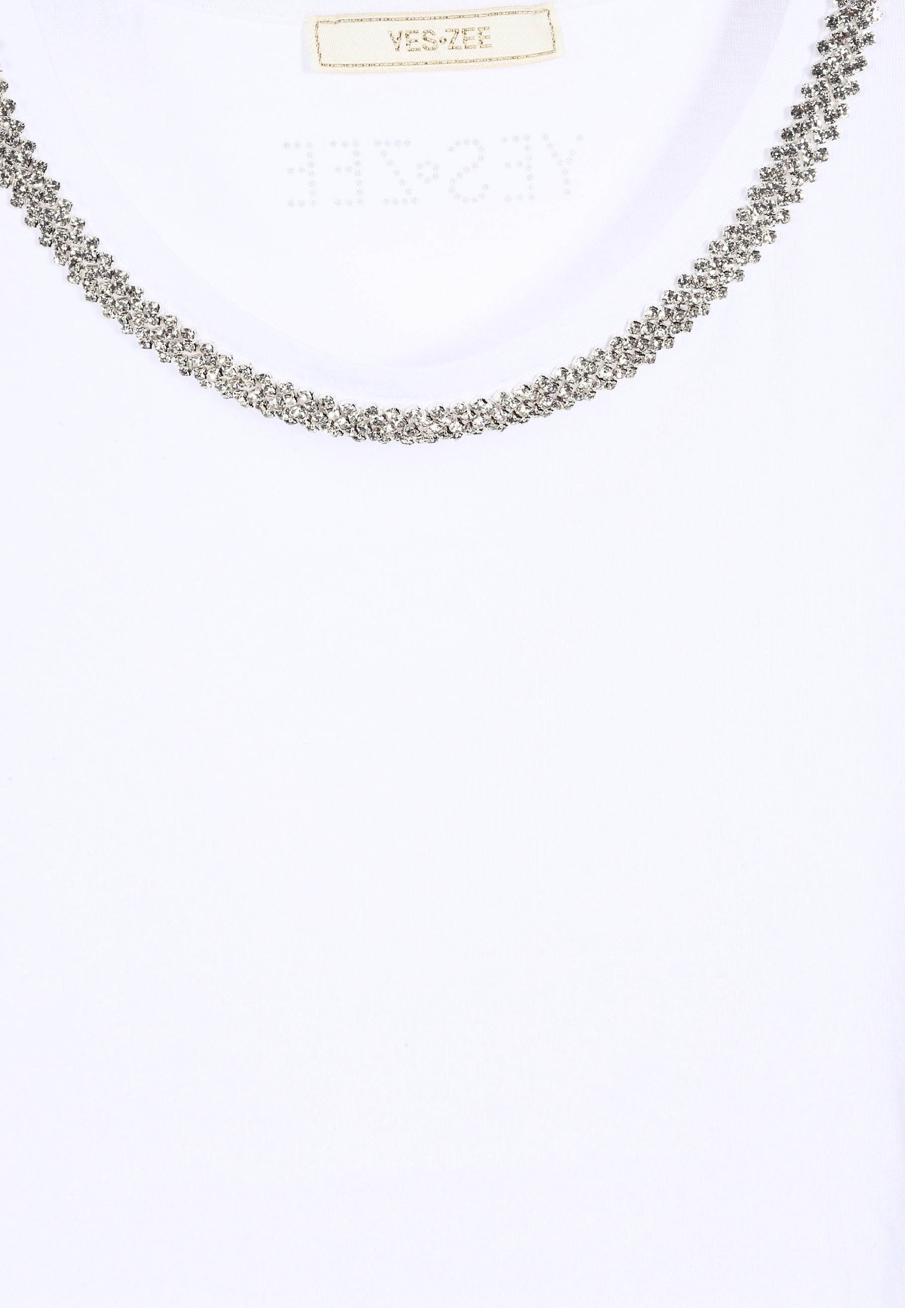 T-shirt Bianco Yes-zee