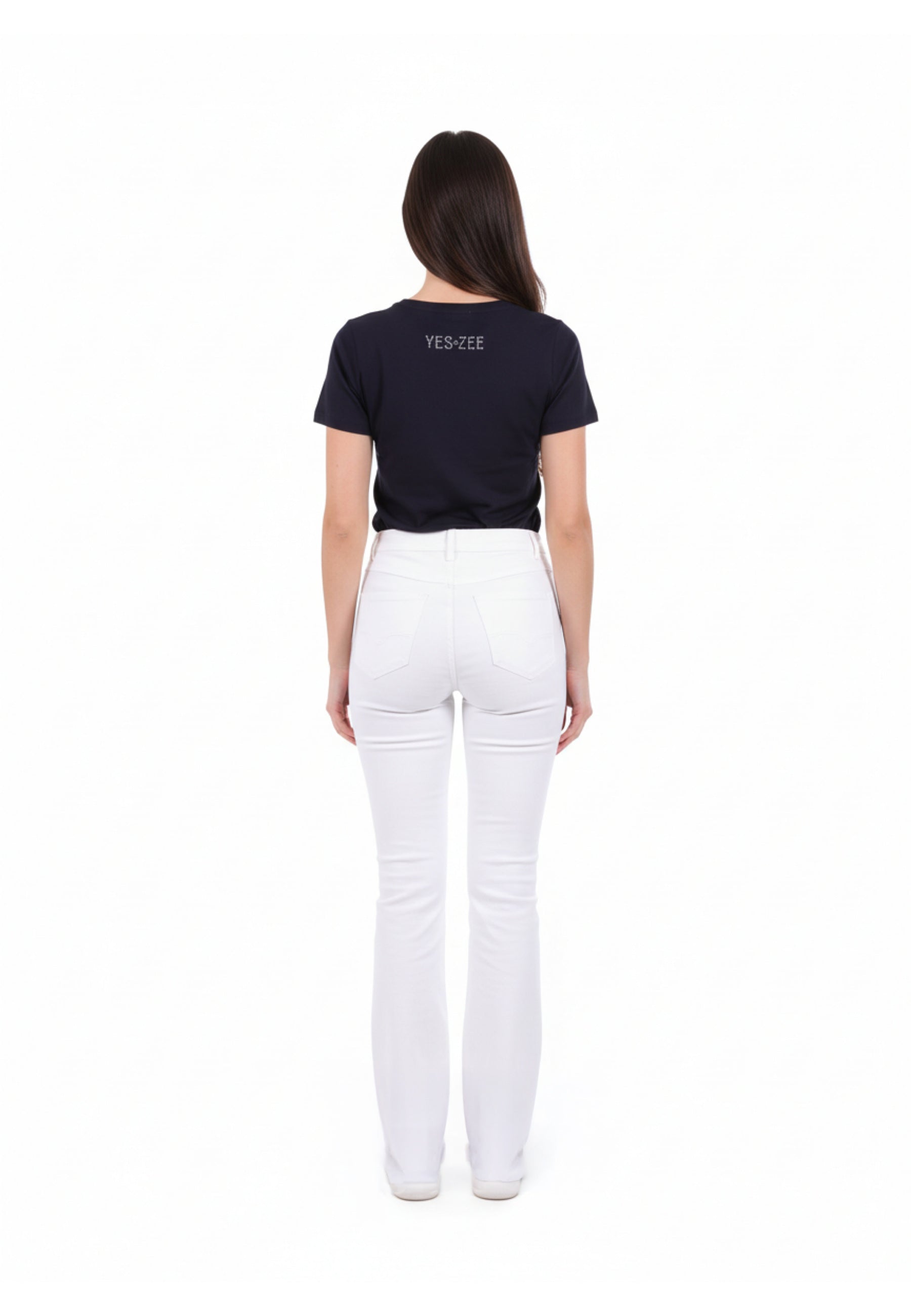 T-shirt Blu Yes-zee