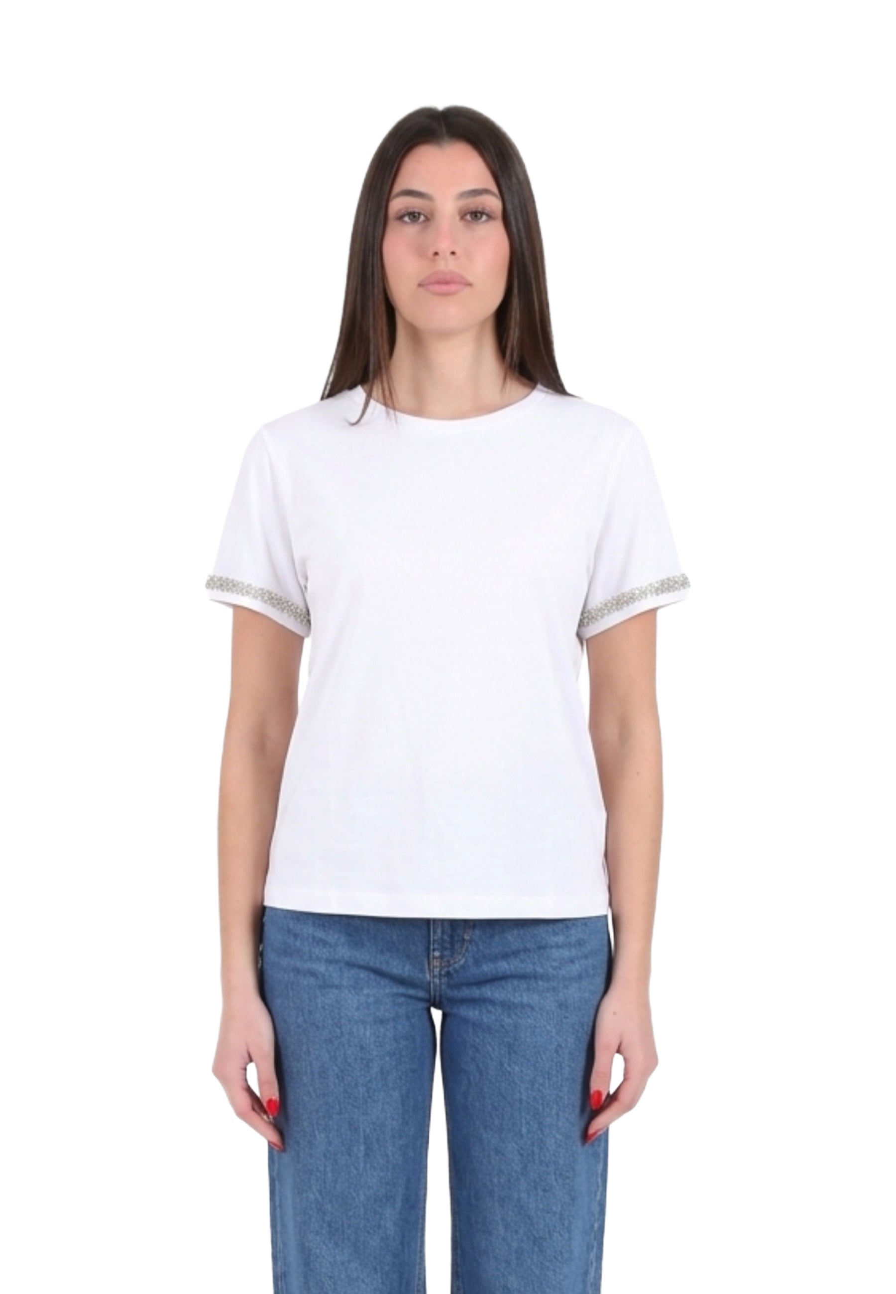 T-shirt Bianco Yes-zee