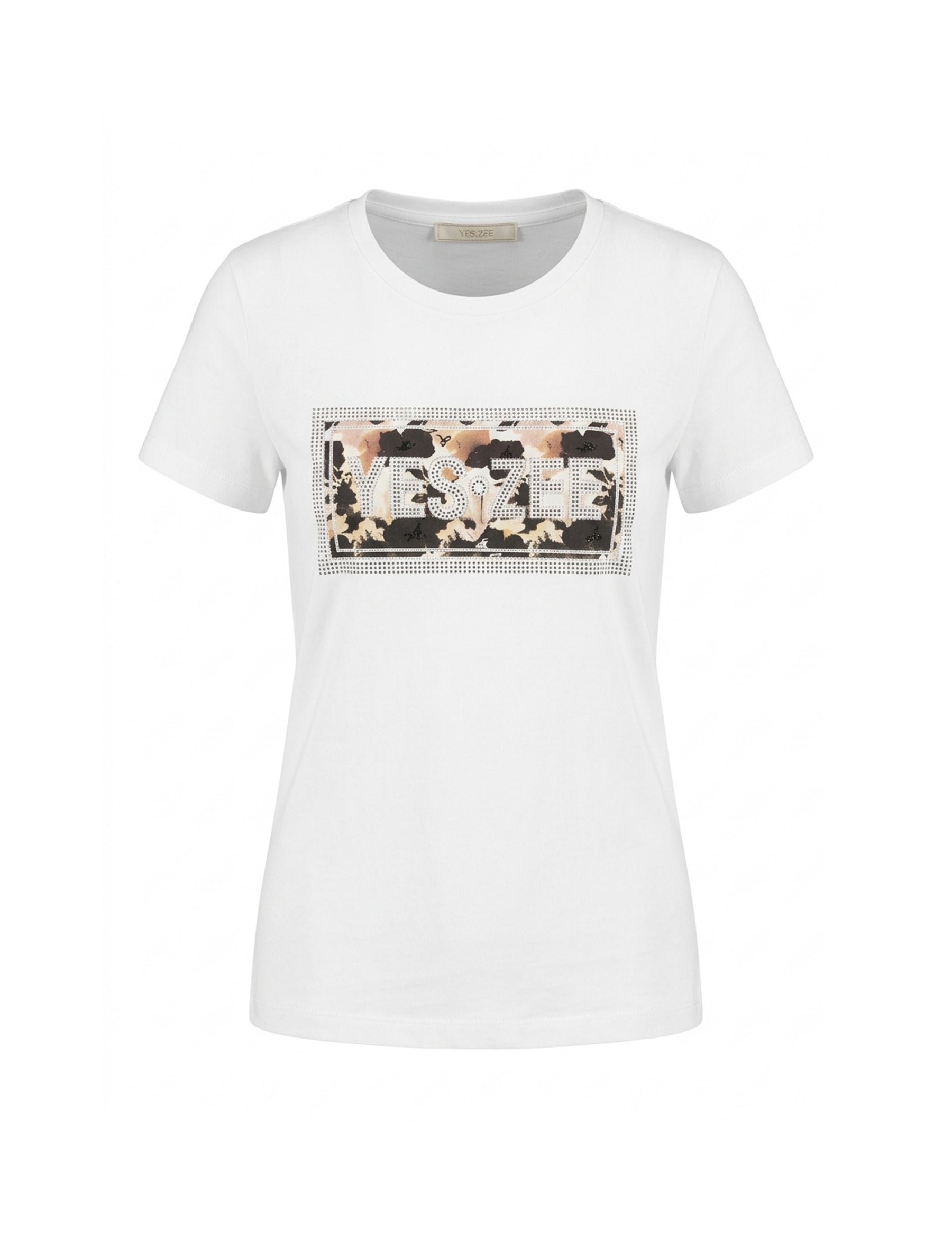 T-shirt Bianco Yes-zee