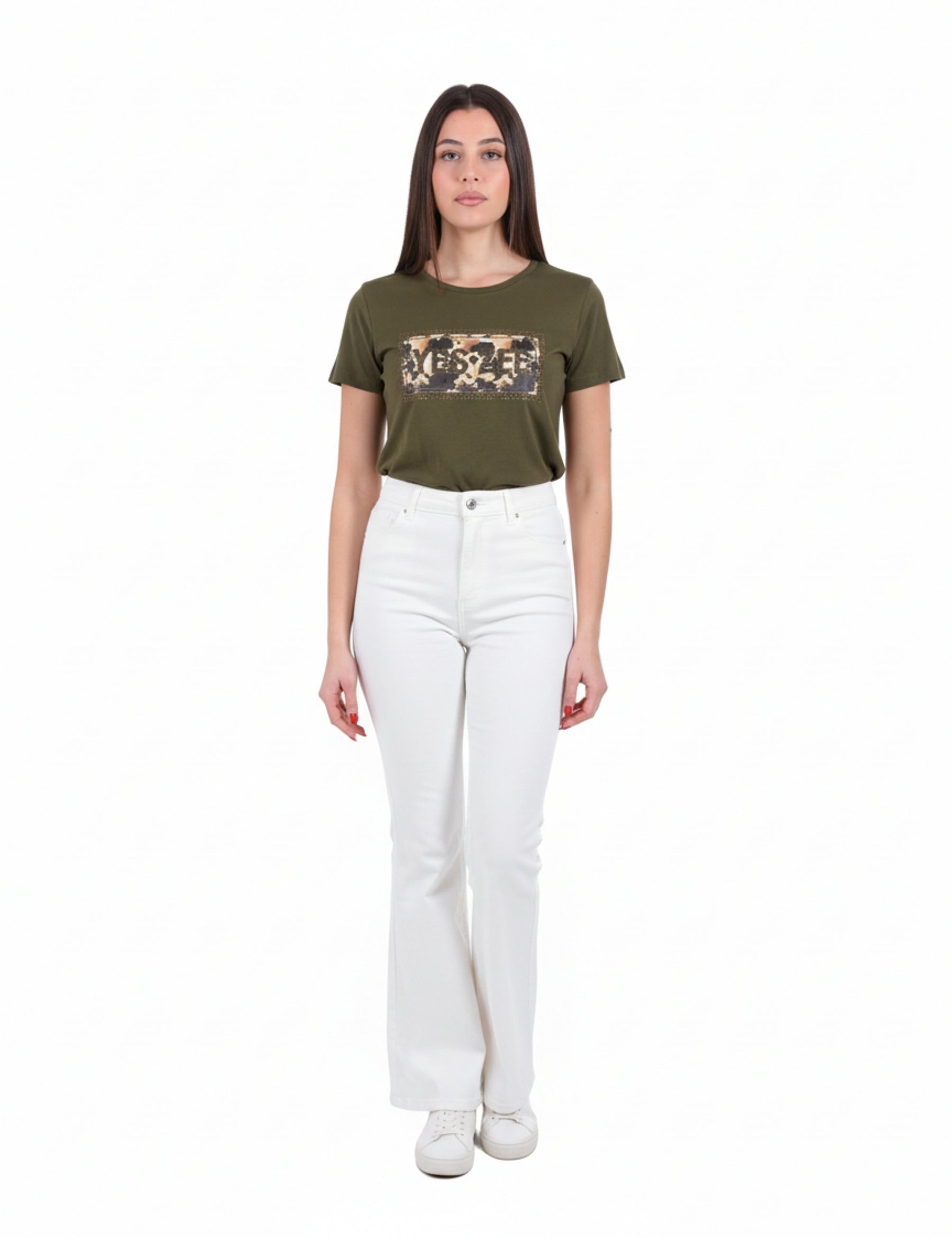 T-shirt Verde Yes-zee