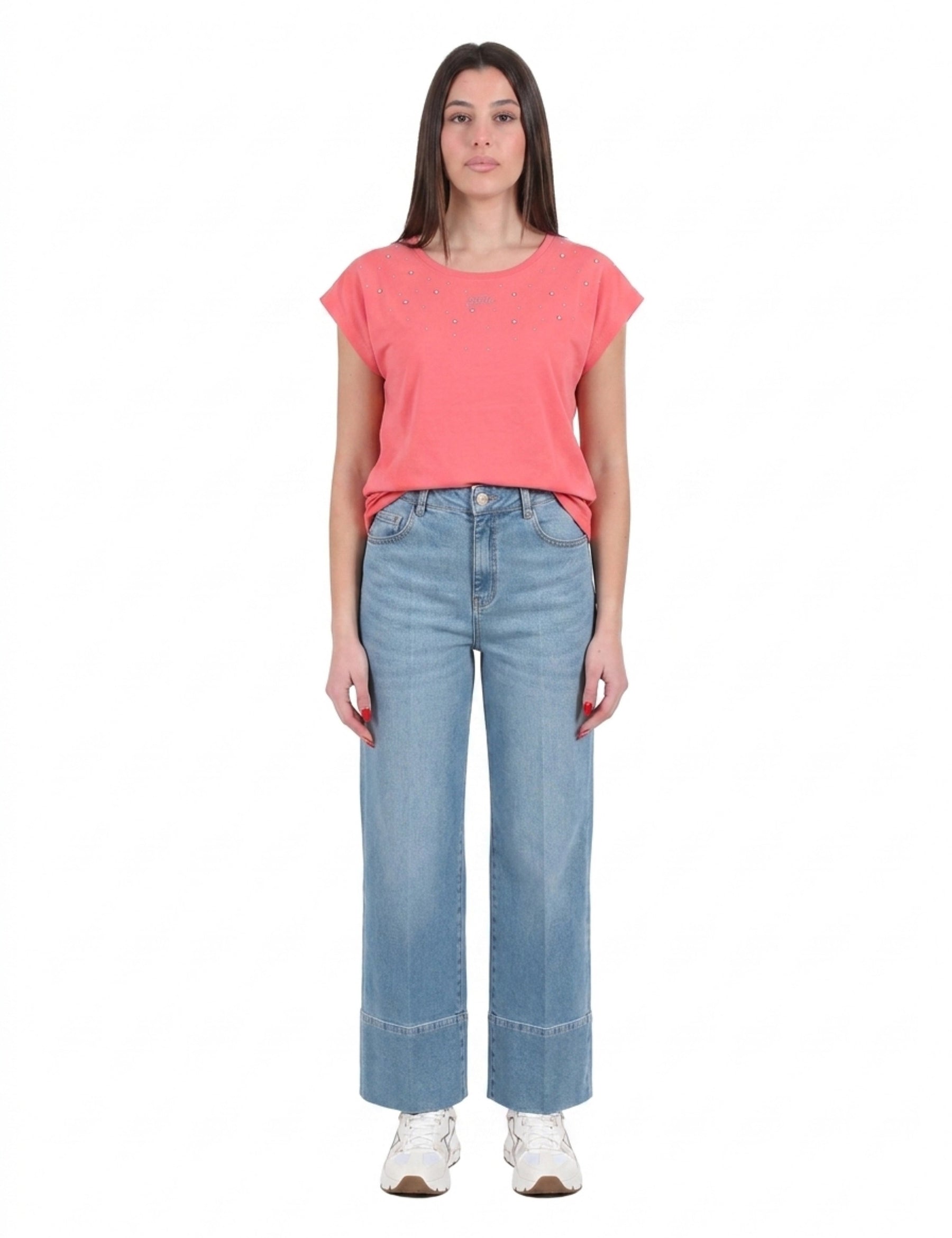 T-shirt Fucsia Yes-zee