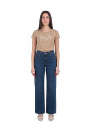 T-shirt Marrone Yes-zee