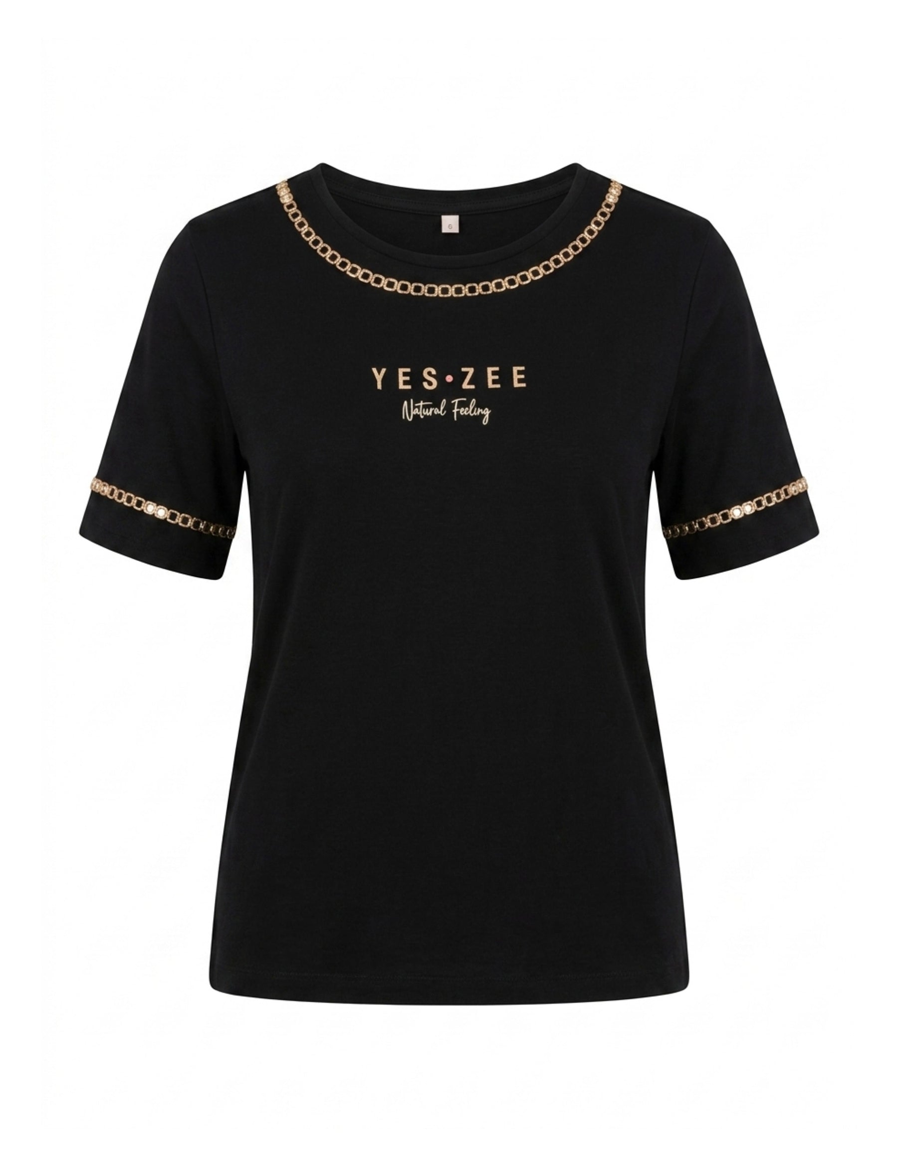 T-shirt Nero Yes-zee