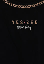 T-shirt Nero Yes-zee