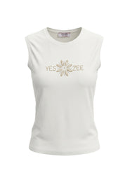 Top e canotte Bianco Yes-zee