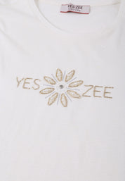 Top e canotte Bianco Yes-zee
