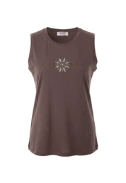 Top e canotte Marrone Yes-zee