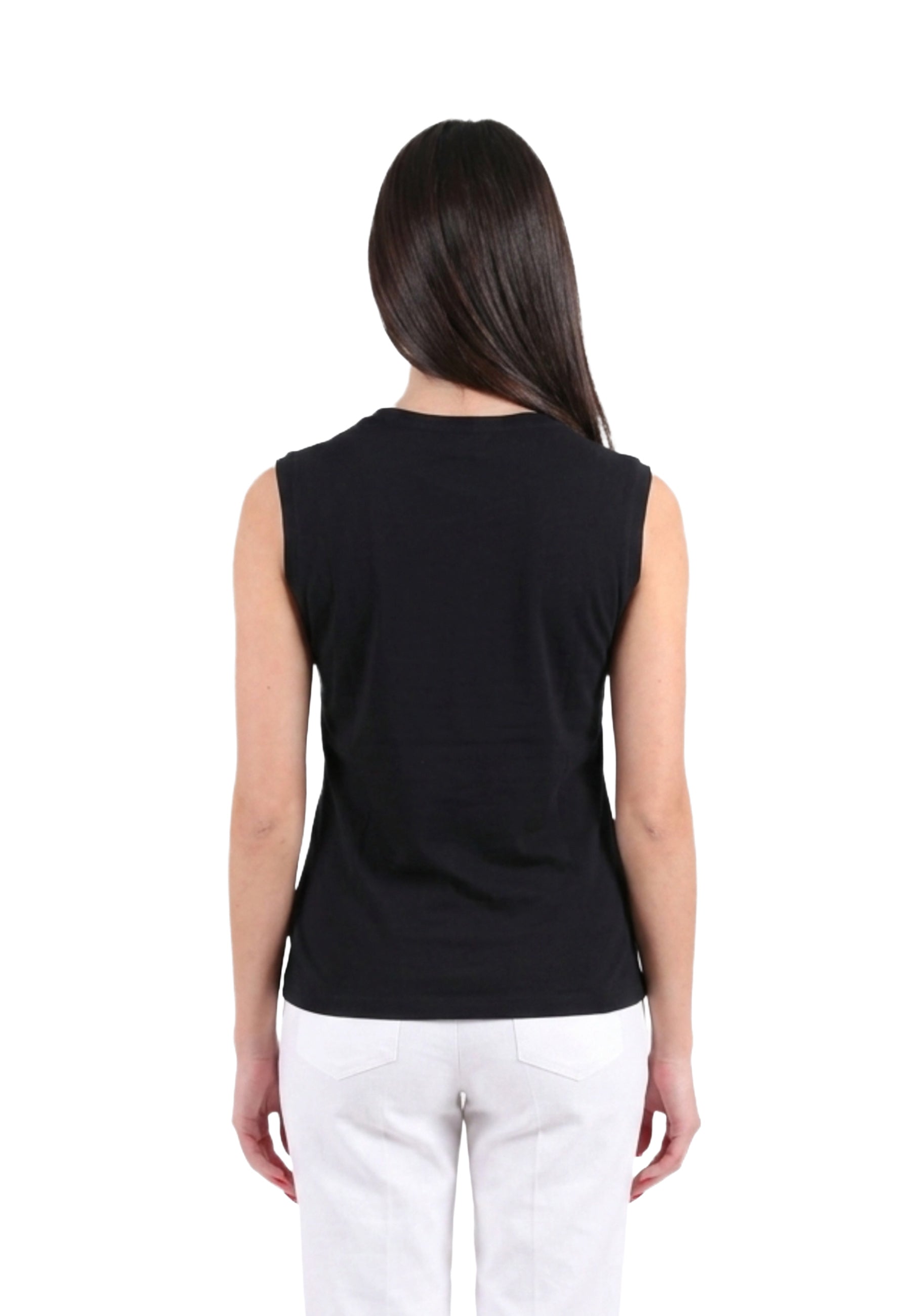 Top e canotte Nero Yes-zee