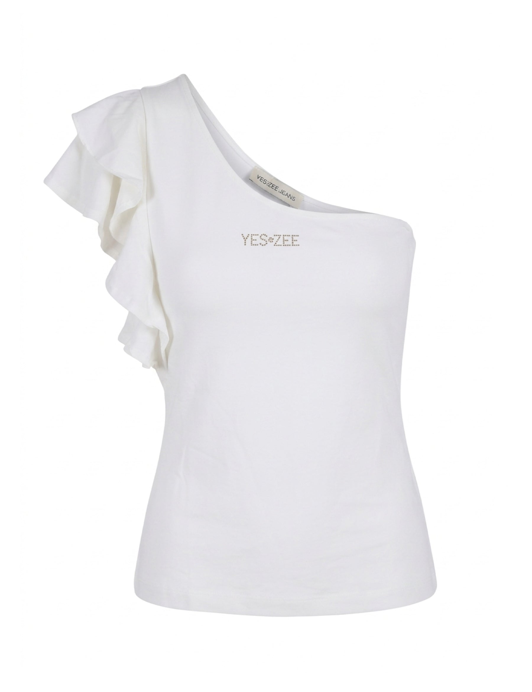 Top e canotte Bianco Yes-zee