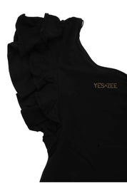 Top e canotte Nero Yes-zee