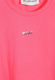 Top e canotte Fucsia Yes-zee