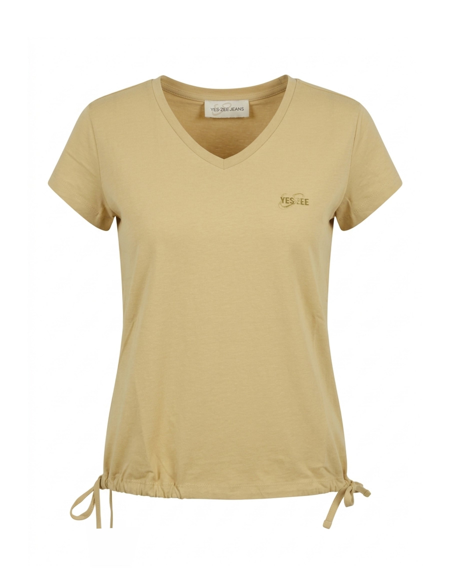 T-shirt Beige Yes-zee