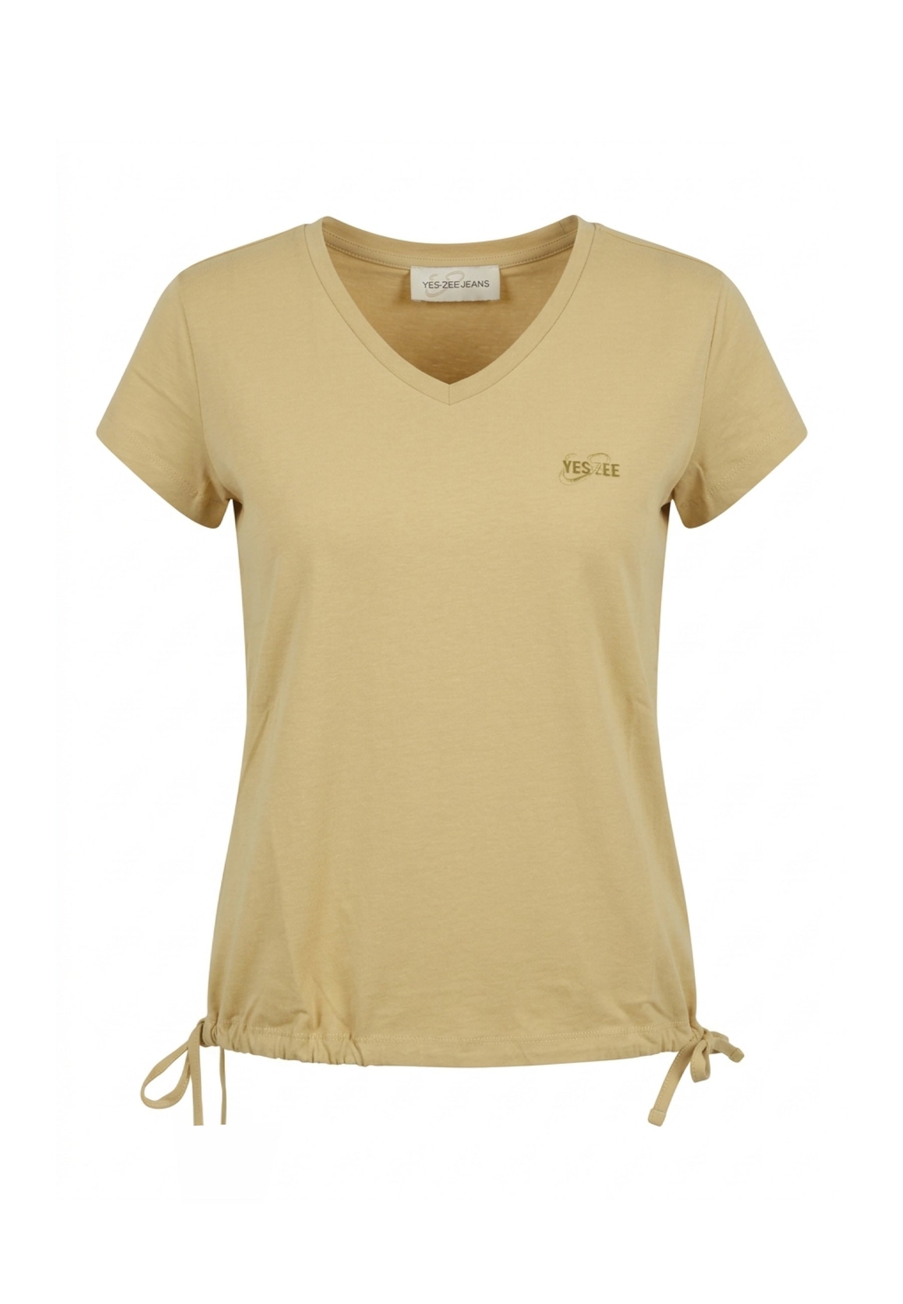 T-shirt Beige Yes-zee