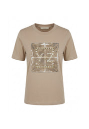 T-shirt Beige Yes-zee