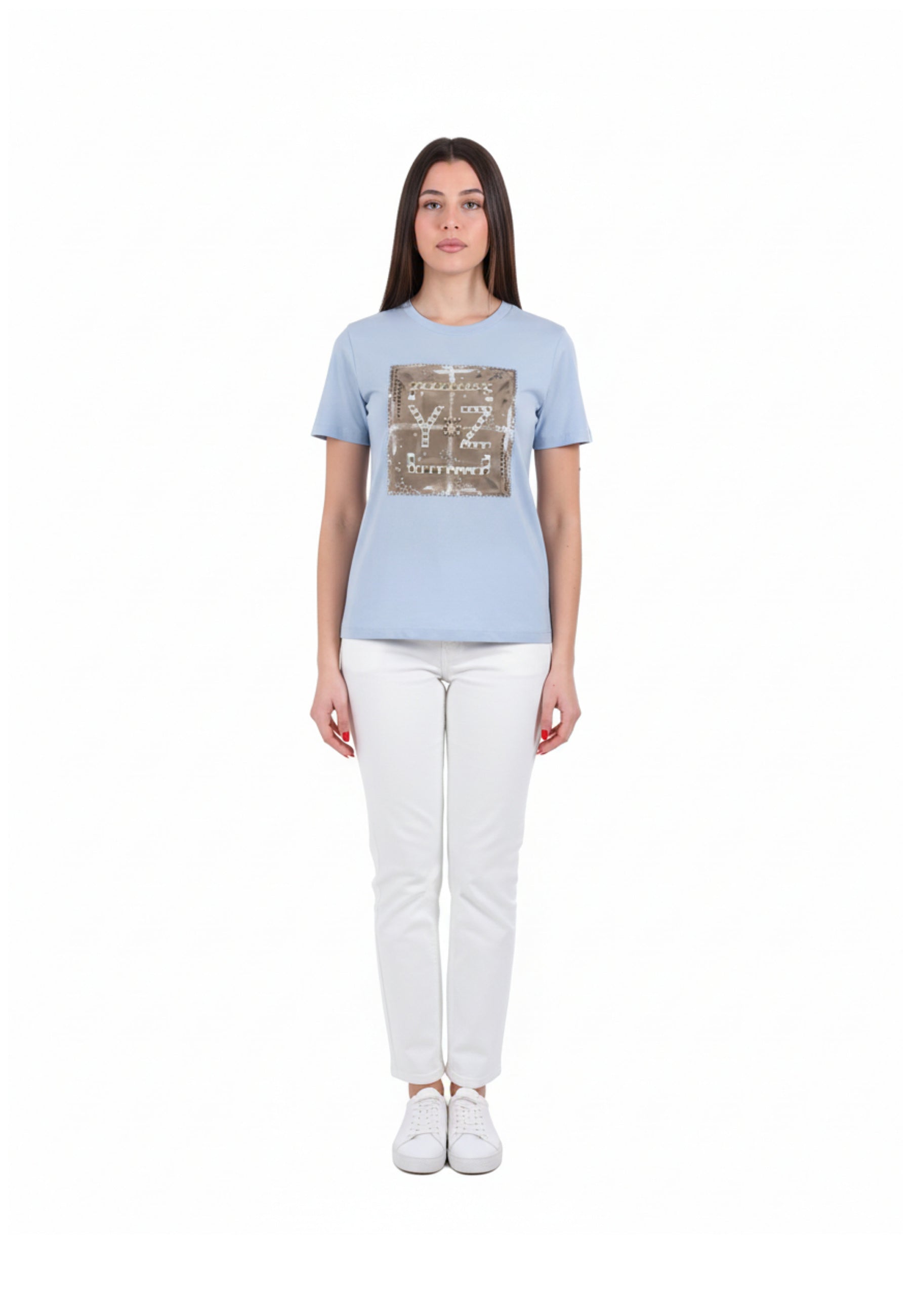 T-shirt Blu Yes-zee
