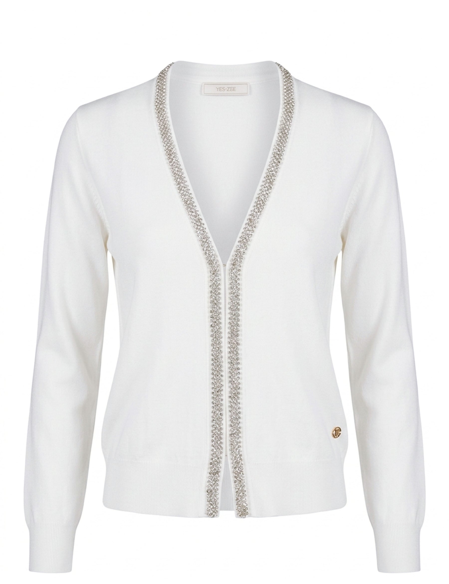 Cardigan Bianco Yes-zee