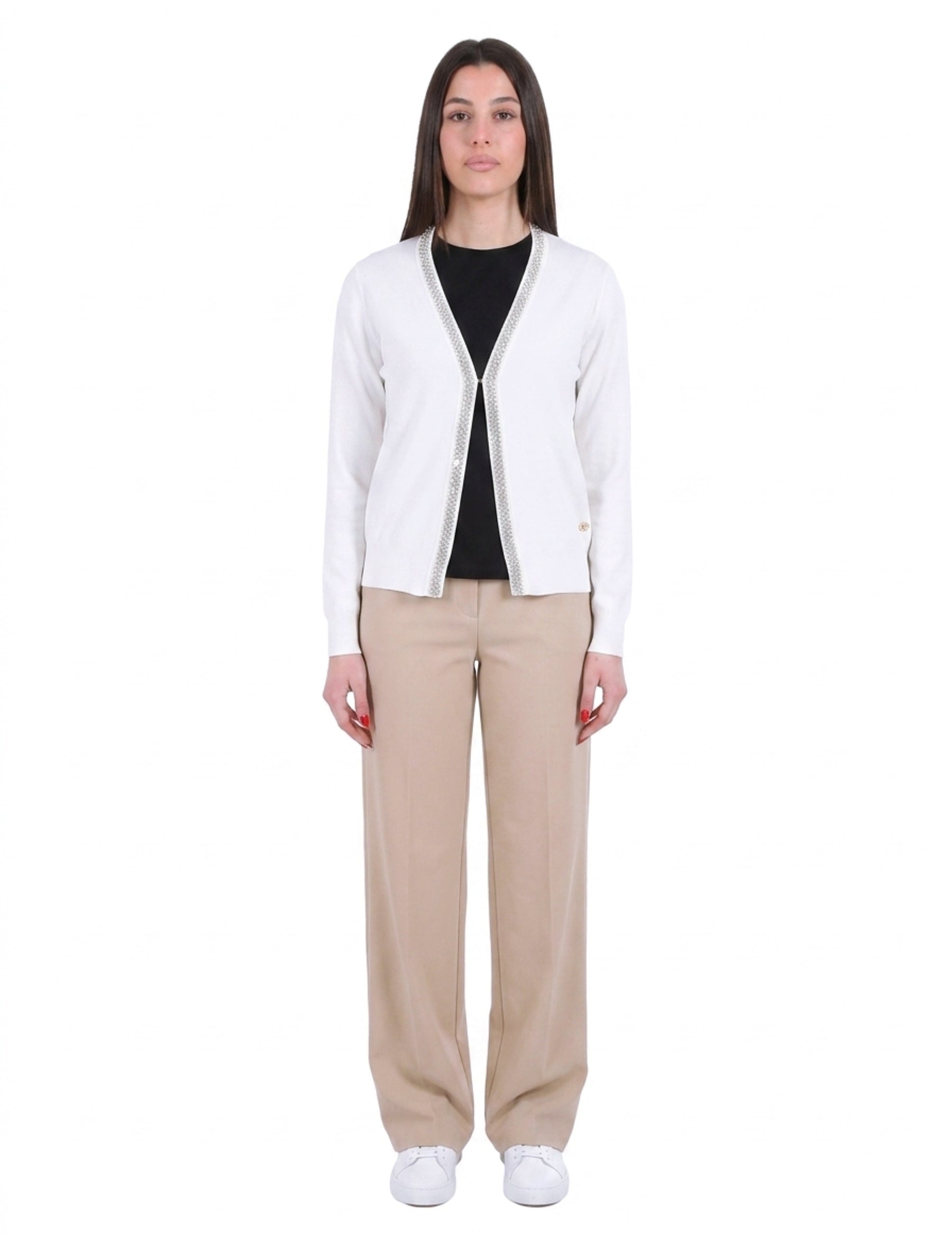 Cardigan Bianco Yes-zee