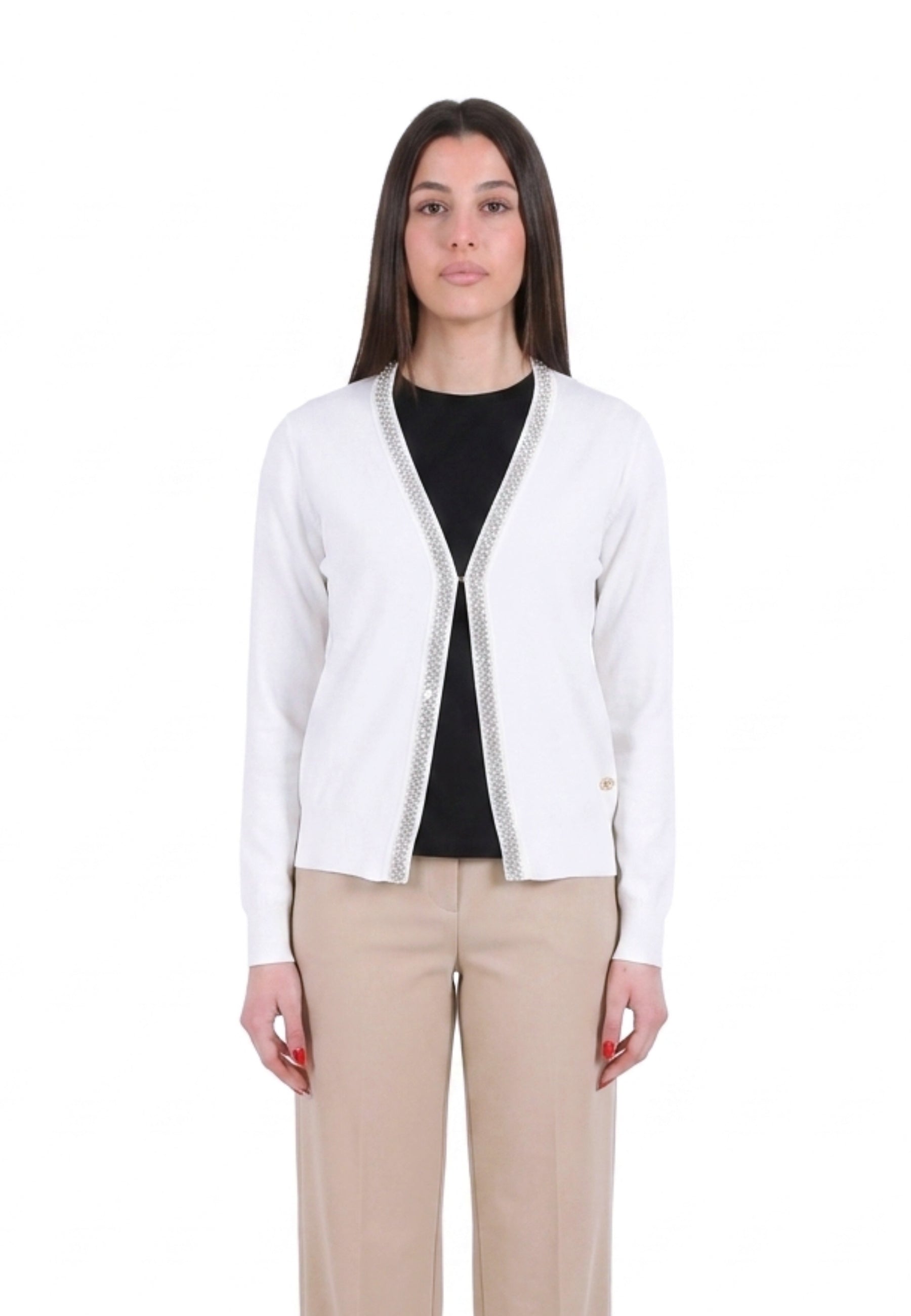Cardigan Bianco Yes-zee