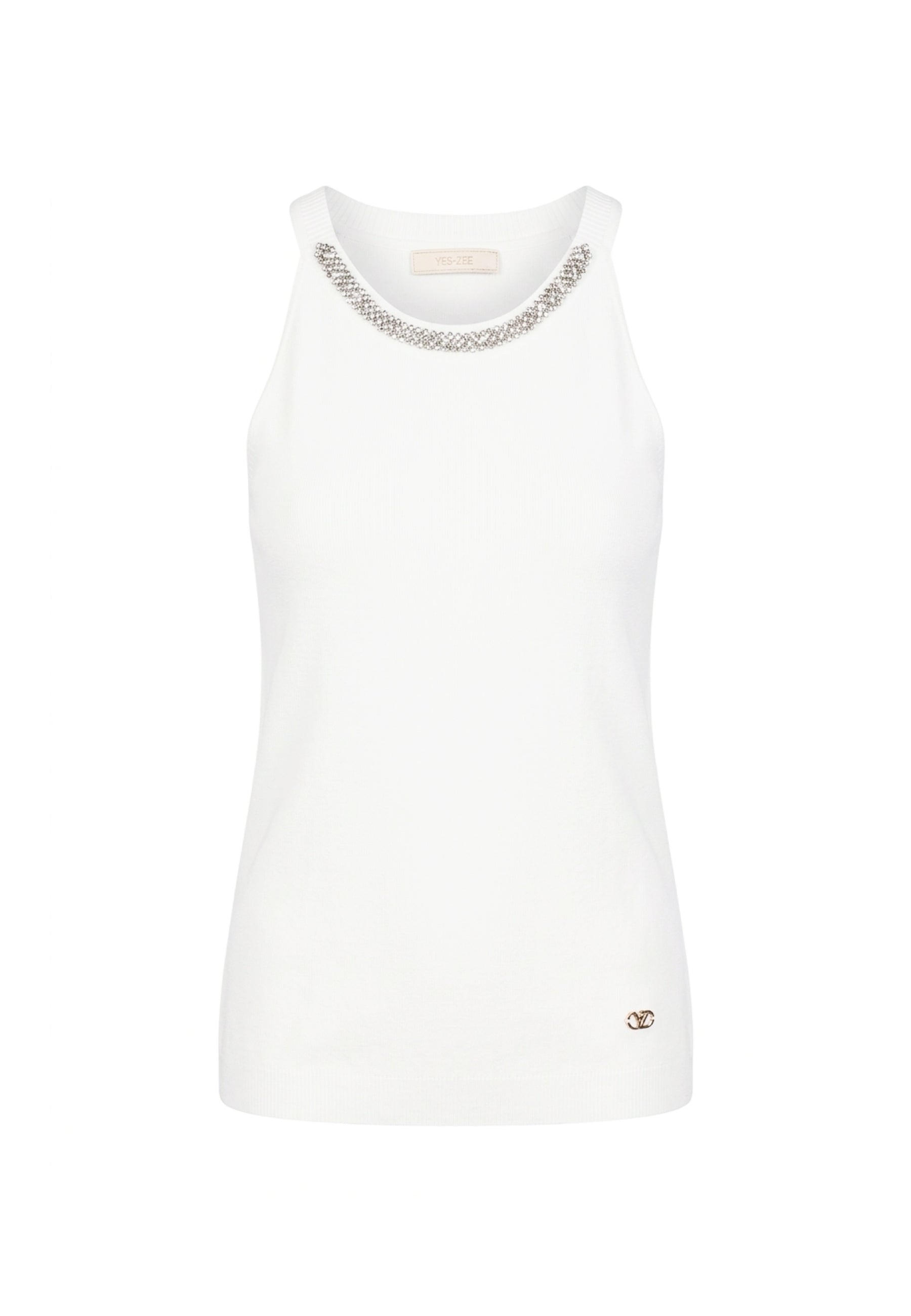 Top e canotte Bianco Yes-zee